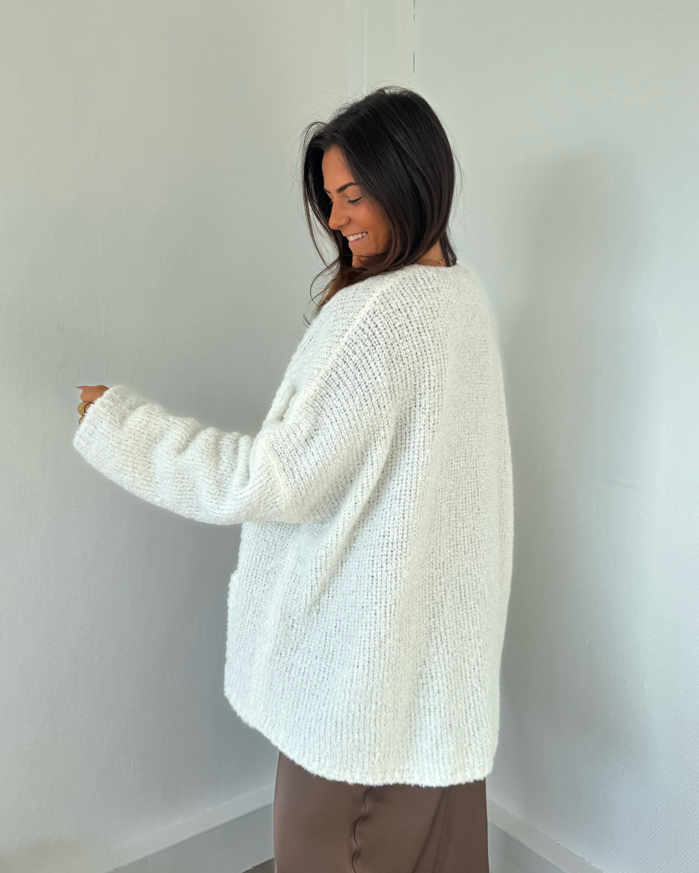 Gilet à poches blanc