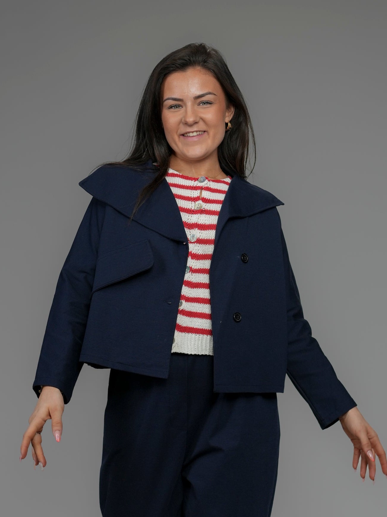 Veste marine - 1432