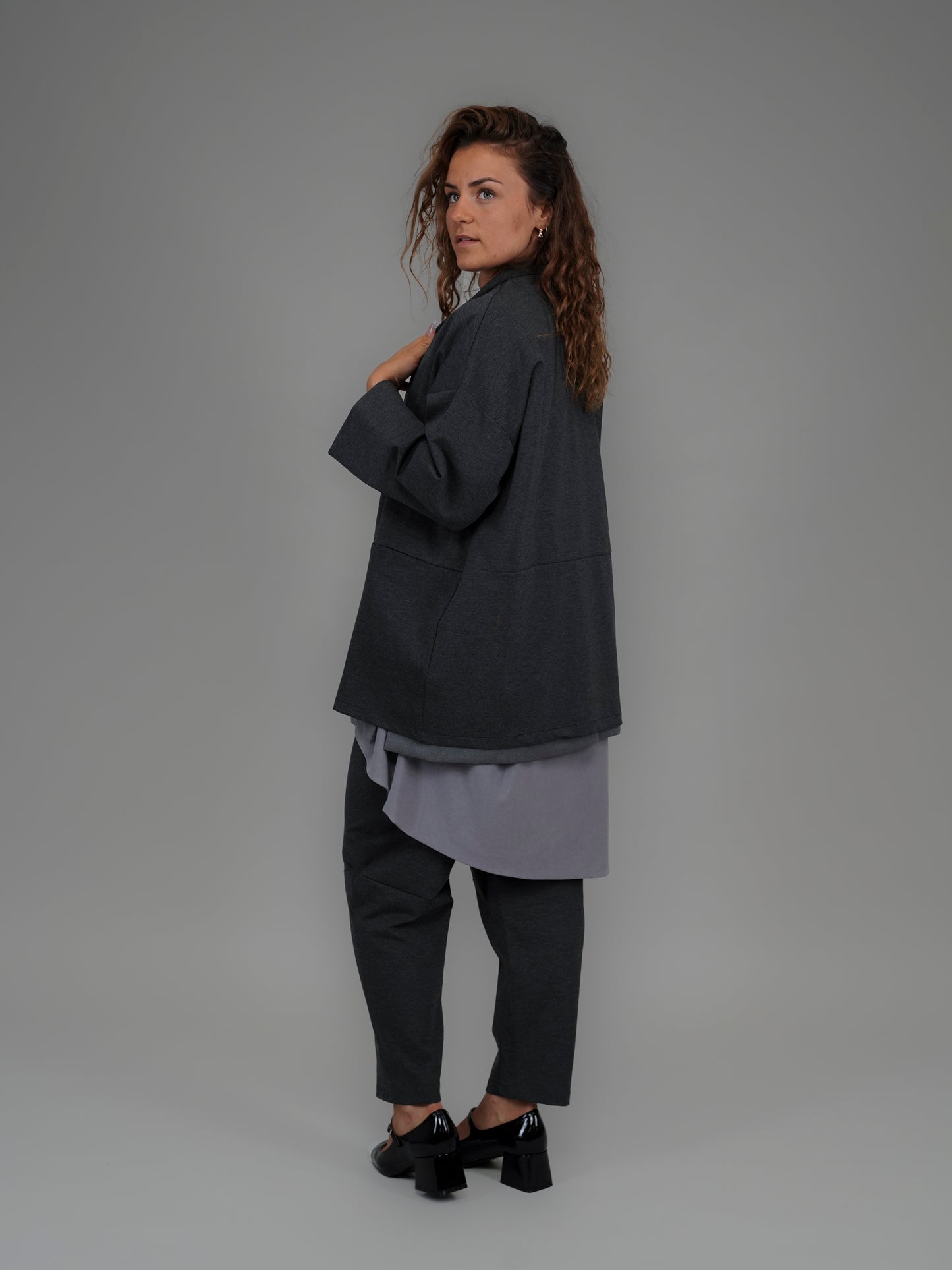Gilet gris