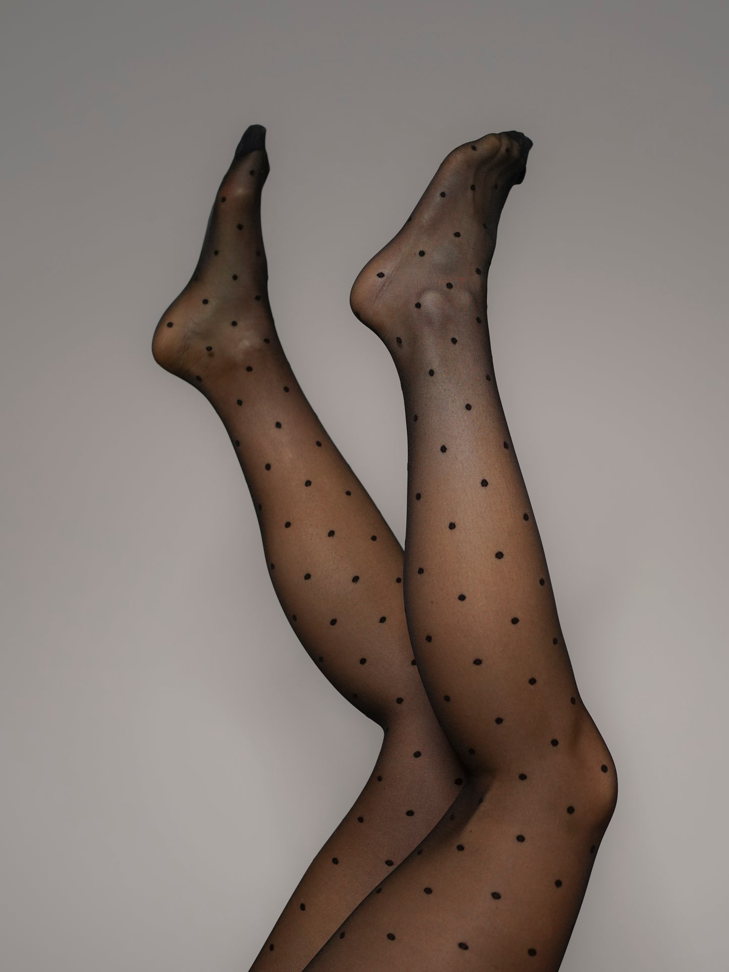Collants à pois 20 deniers