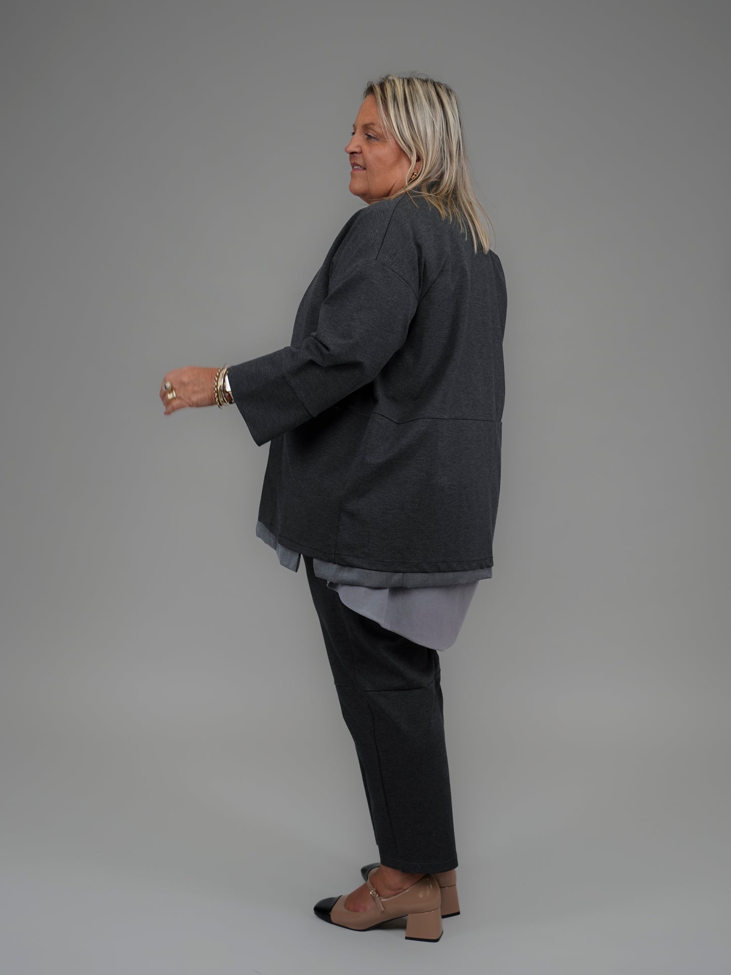 Gilet gris
