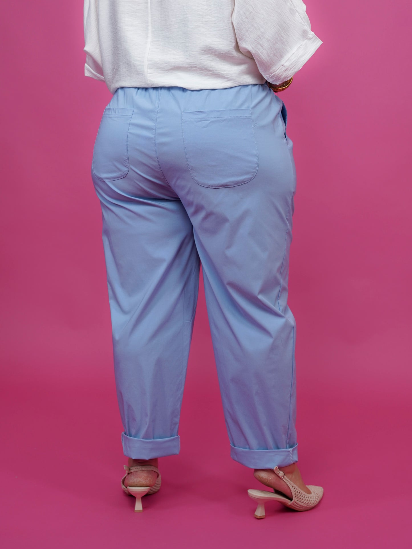Pantalon extensible Nomad bleu clair - 1671