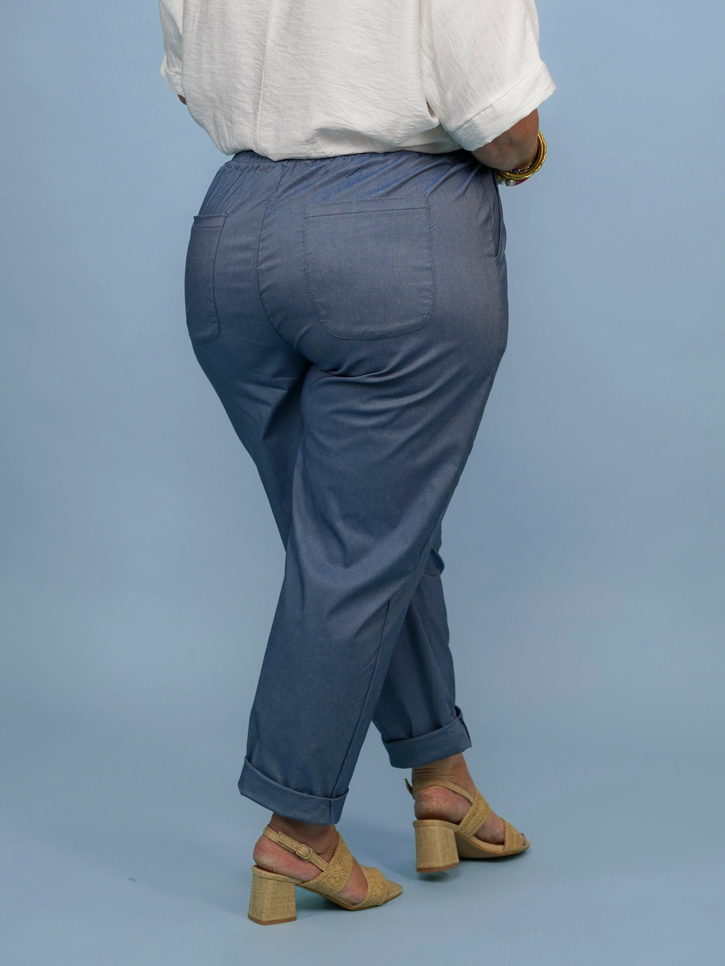 Pantalon extensible Nomad bleu jean