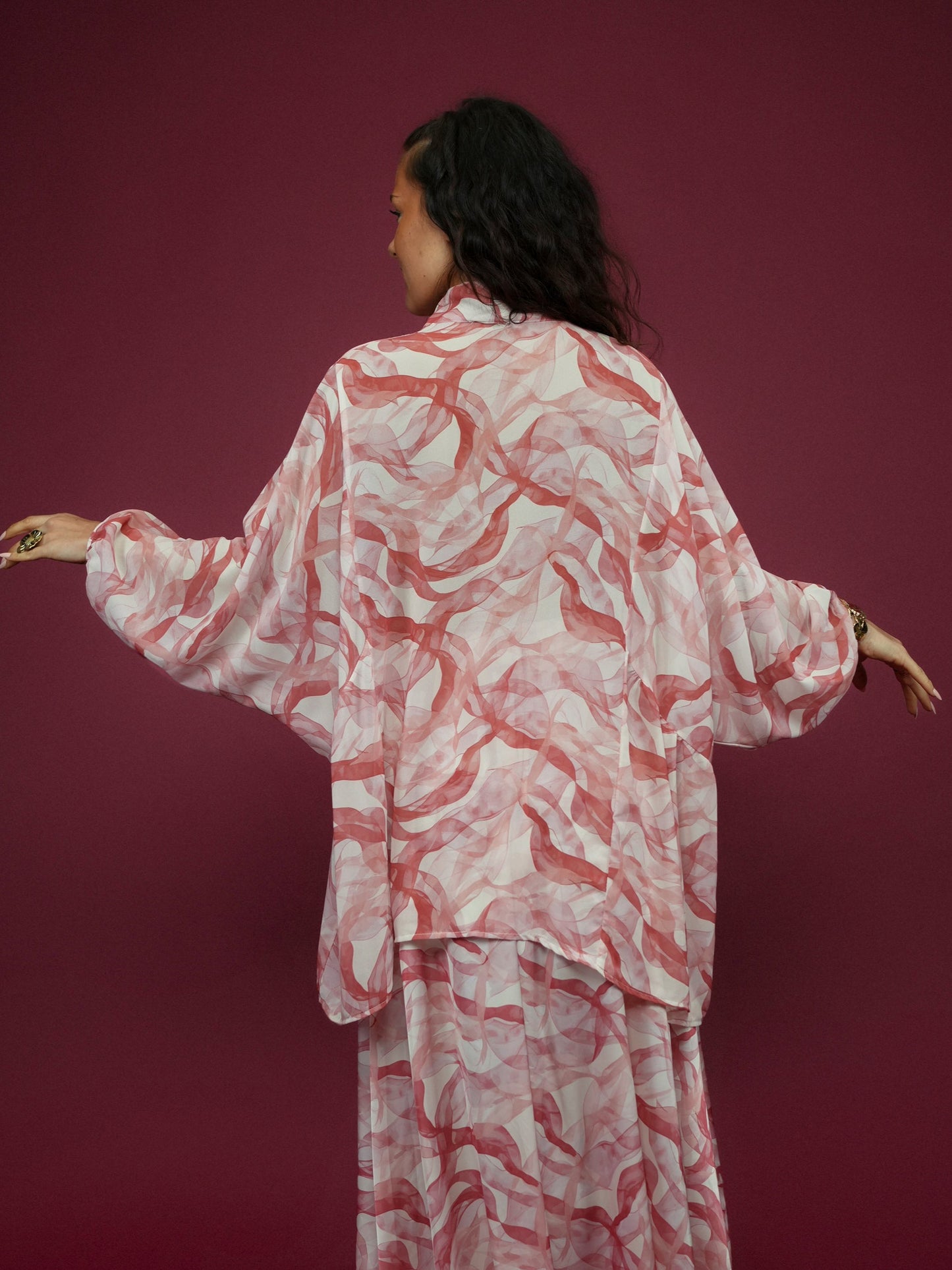 Blouse fleurie aquarelle - 1560