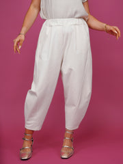 Pantalon japonais crème