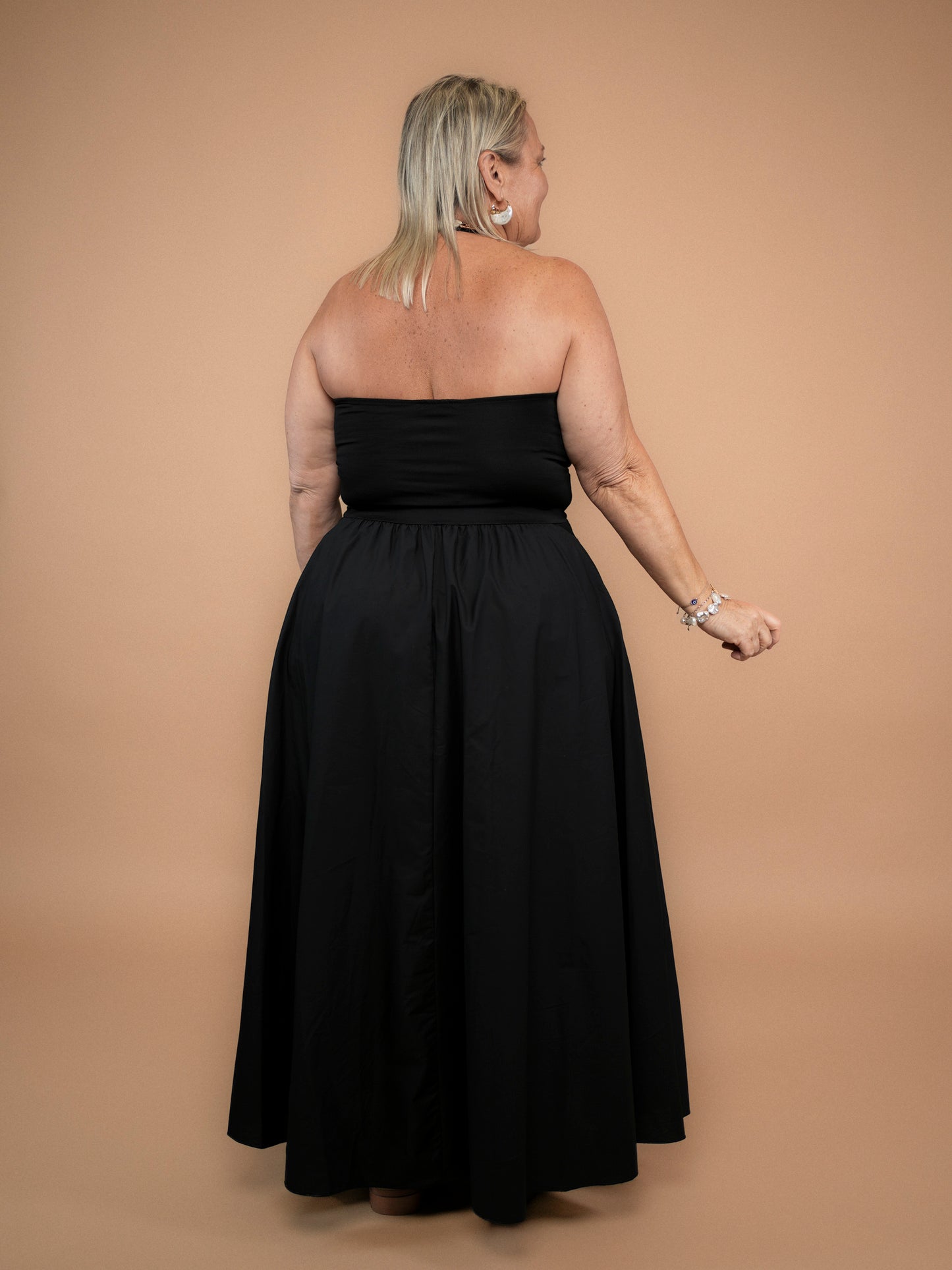 Robe débardeur noir
