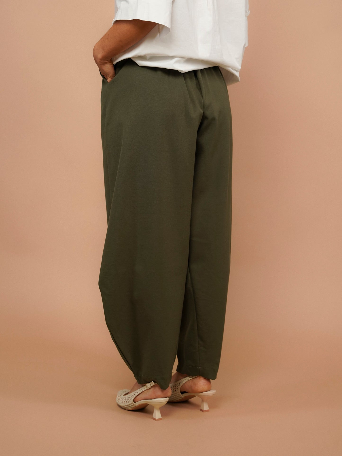 Pantalon japonais kaki