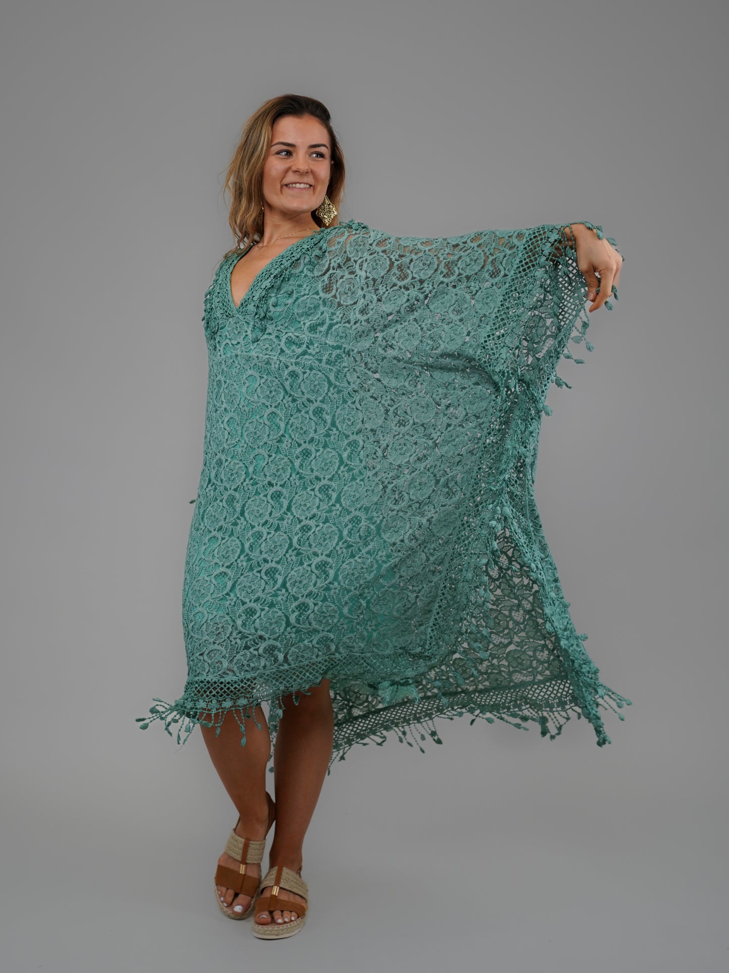 Tunique en dentelle agathe - 1062