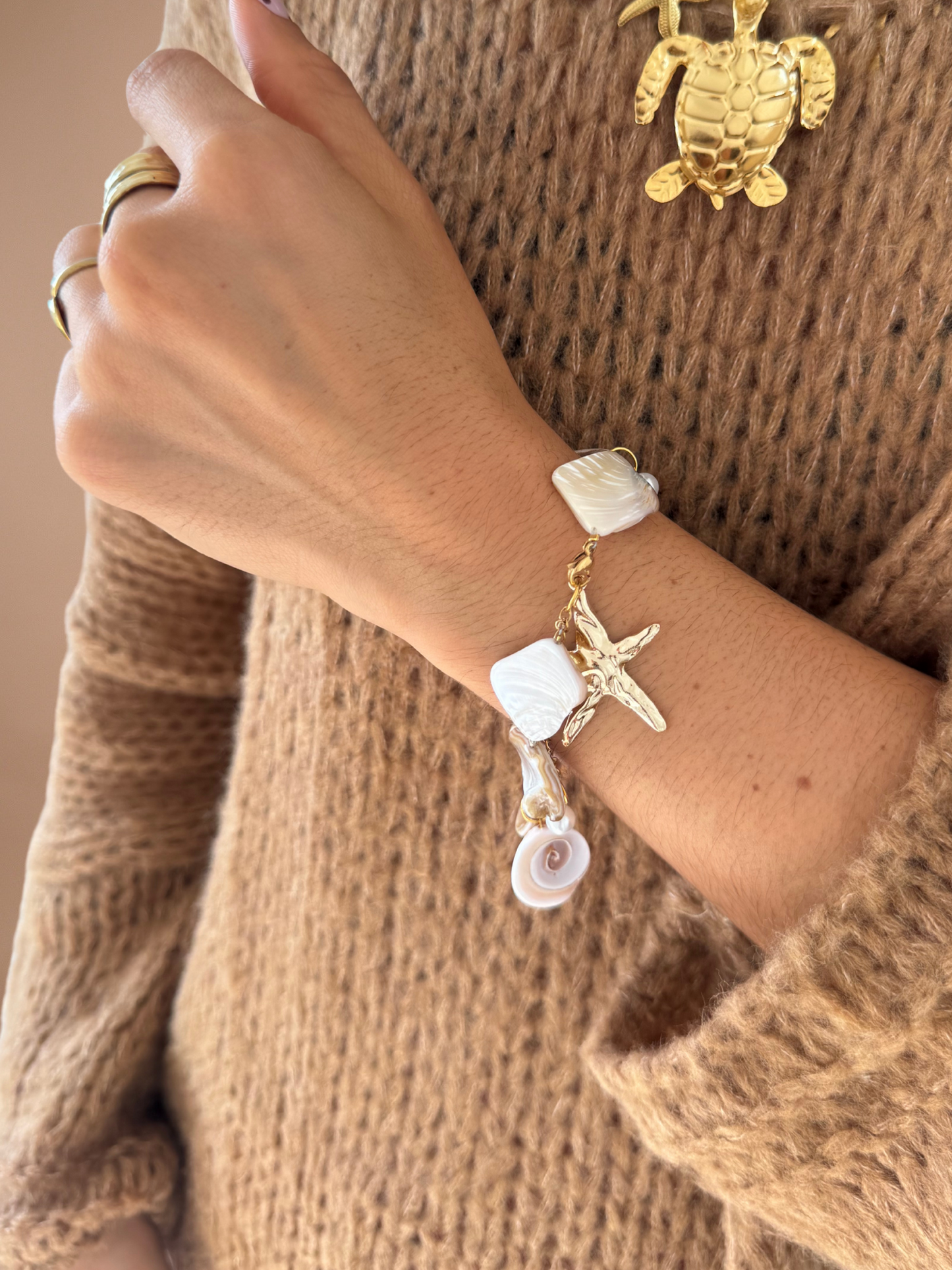 Bracelet de coquillages