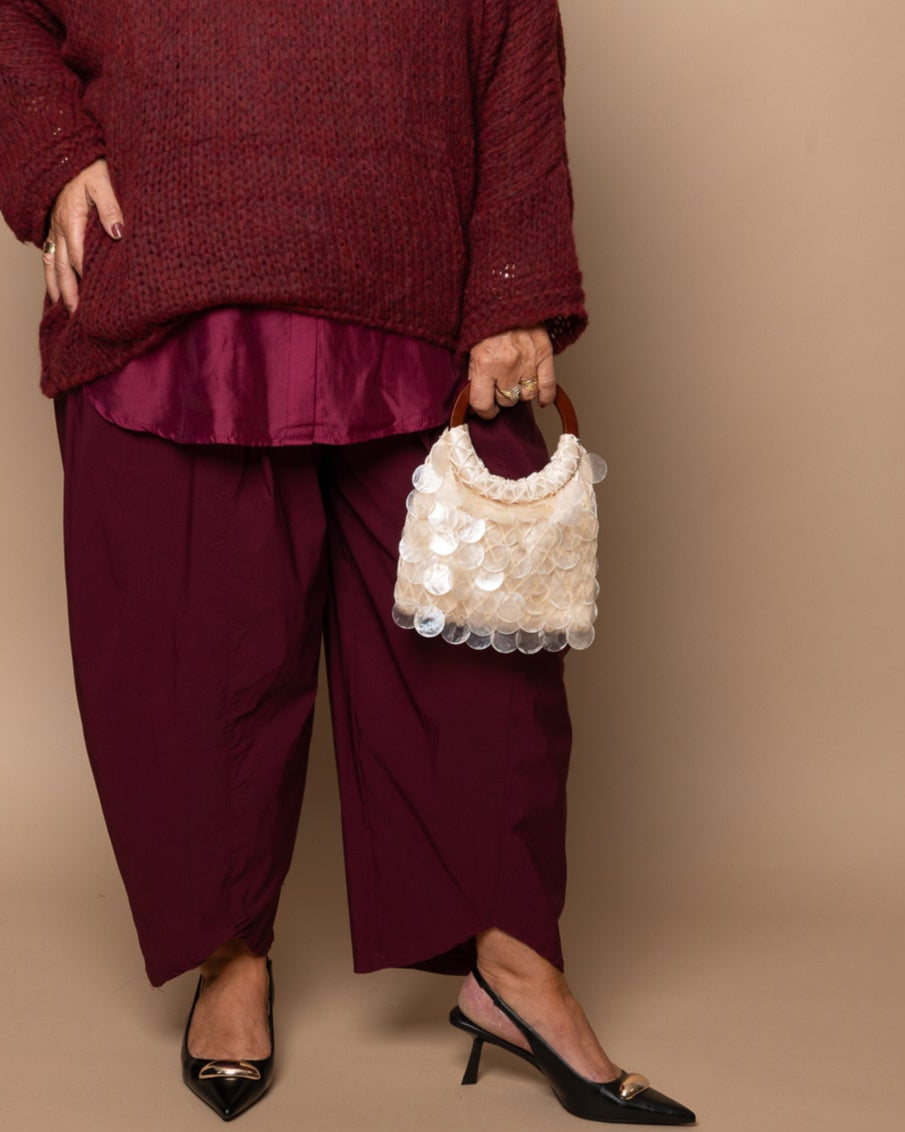 Sac effet écailles nacrées