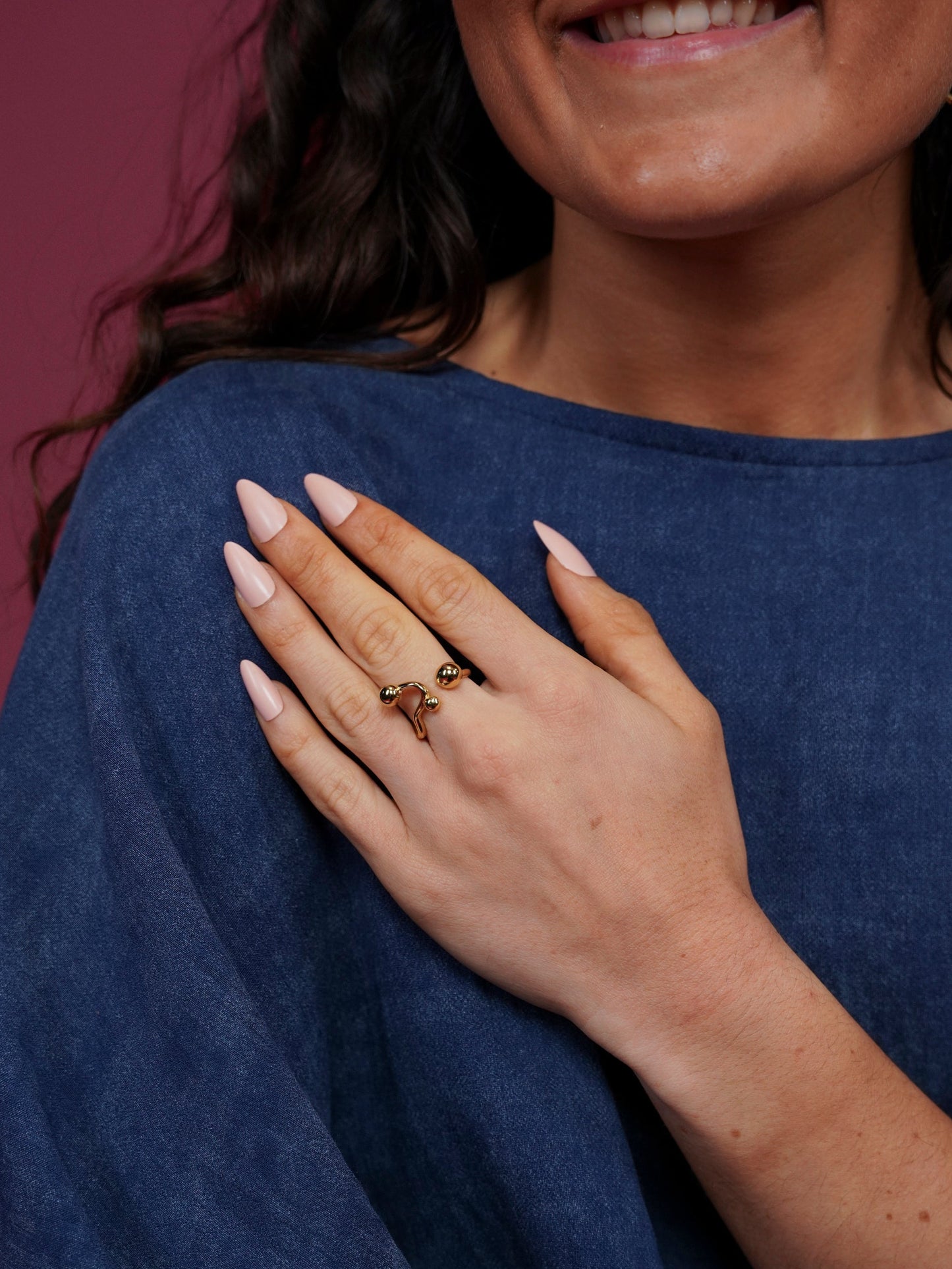 Bague dorée - 1622