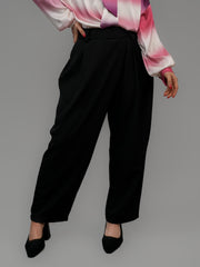 Pantalon à pan noir