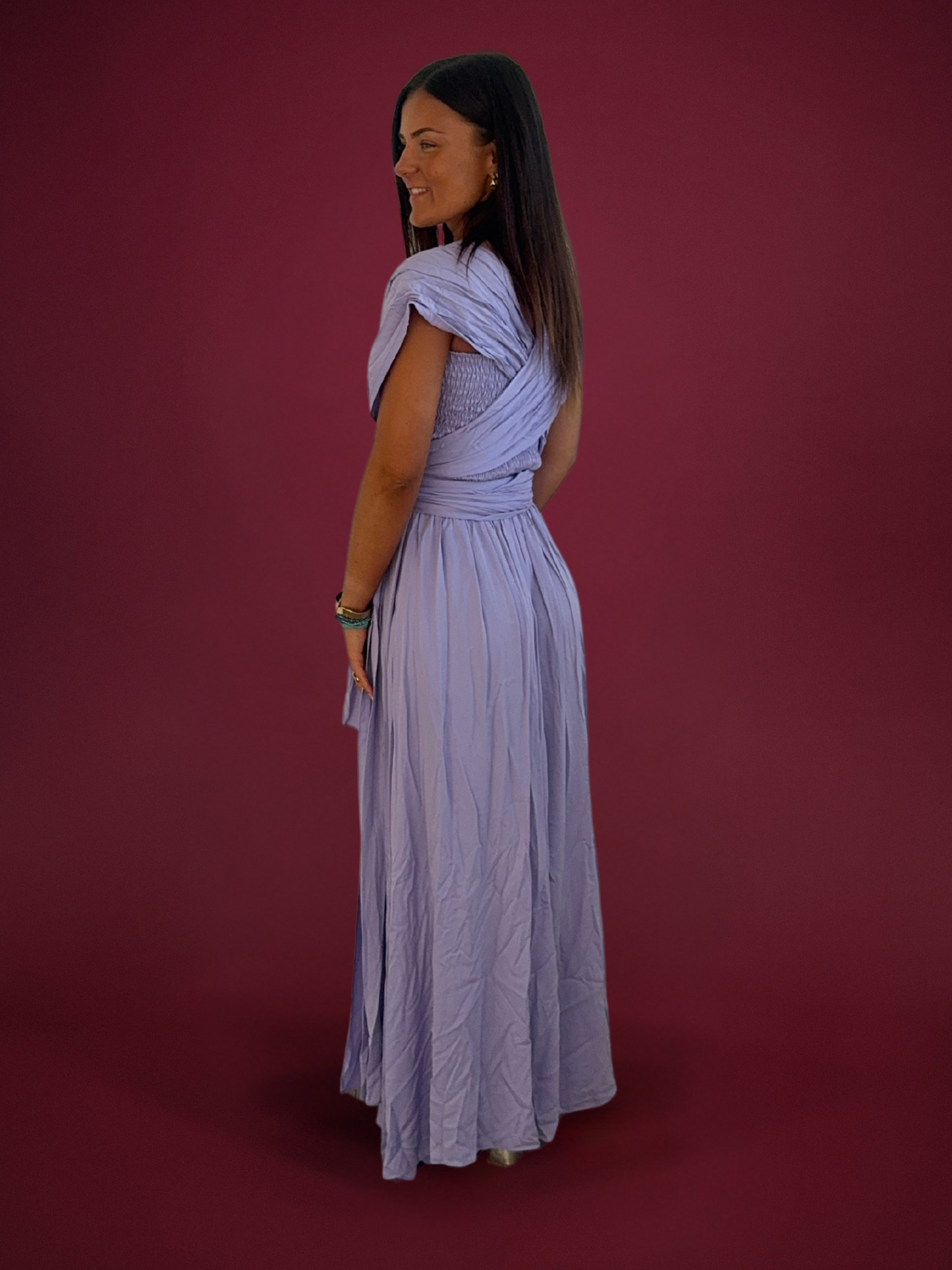 Robe modulable lilas