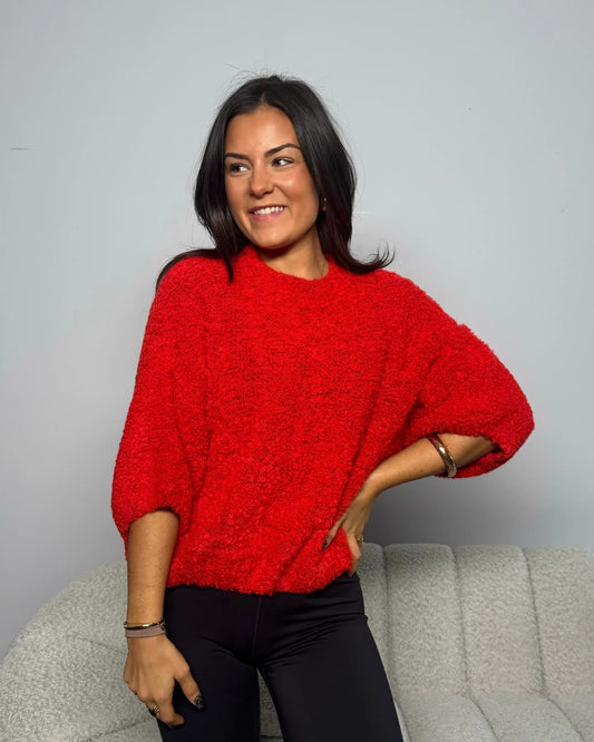 Pull rouge