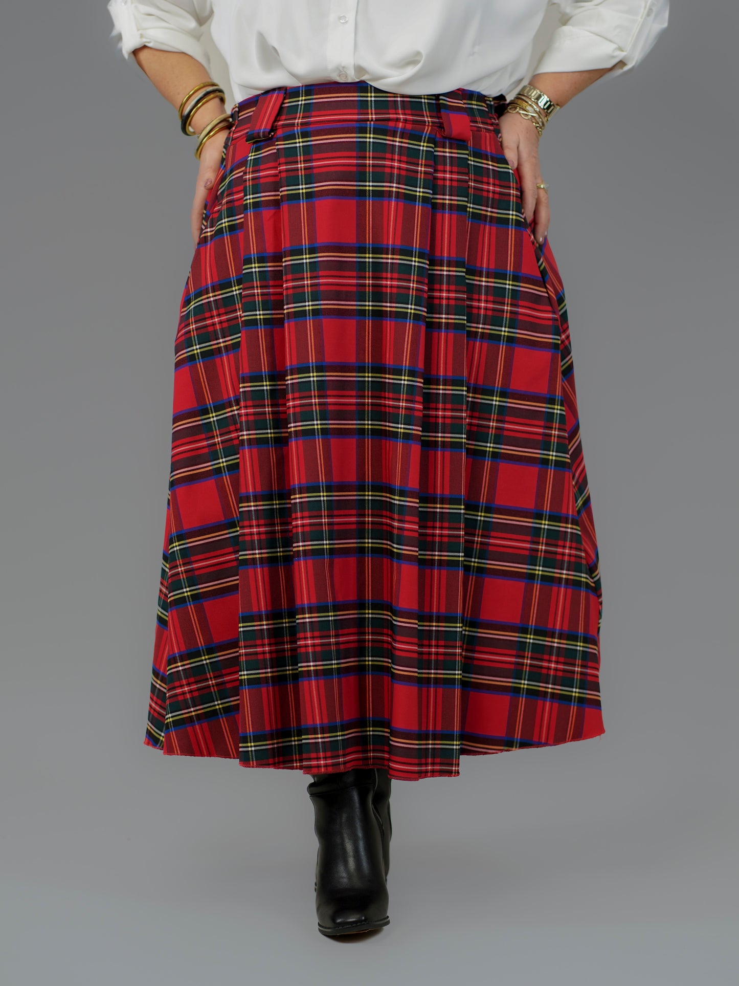 Jupe tartan rouge - 1315