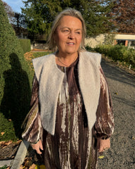 Gilet court sans manches