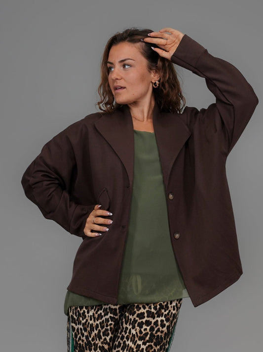 Veste choco effet blazer - 1113