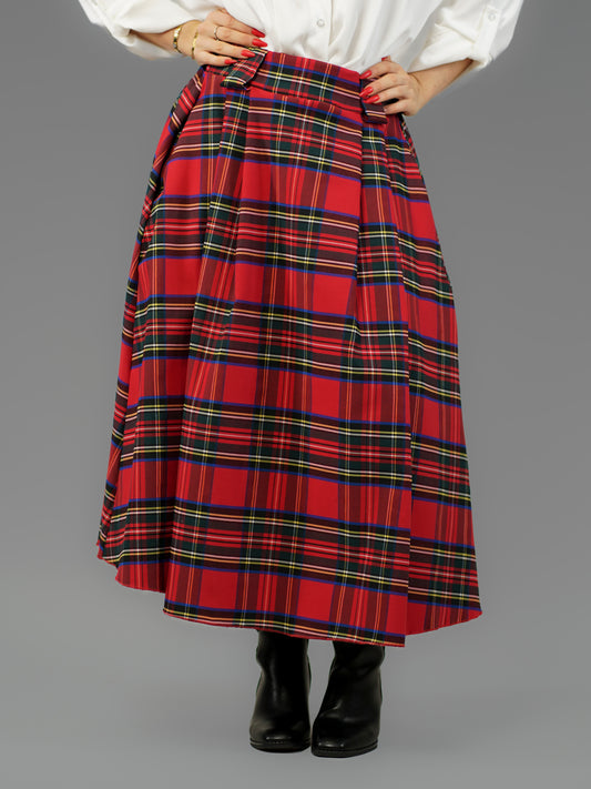 Jupe tartan rouge - 1315