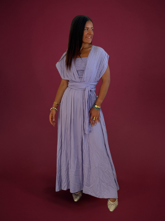 Robe modulable lilas - 1708