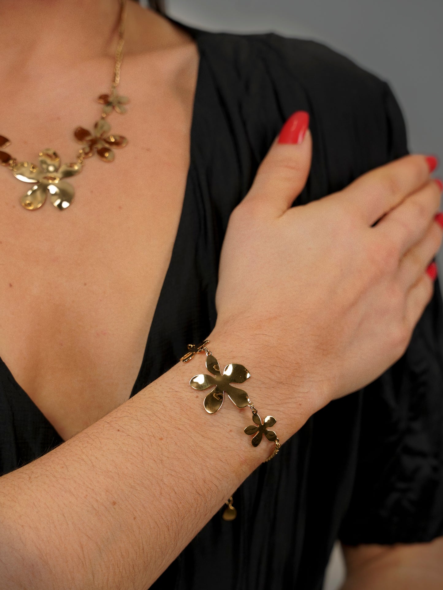 Bracelet fleurs - 1467