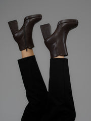 Bottines choco