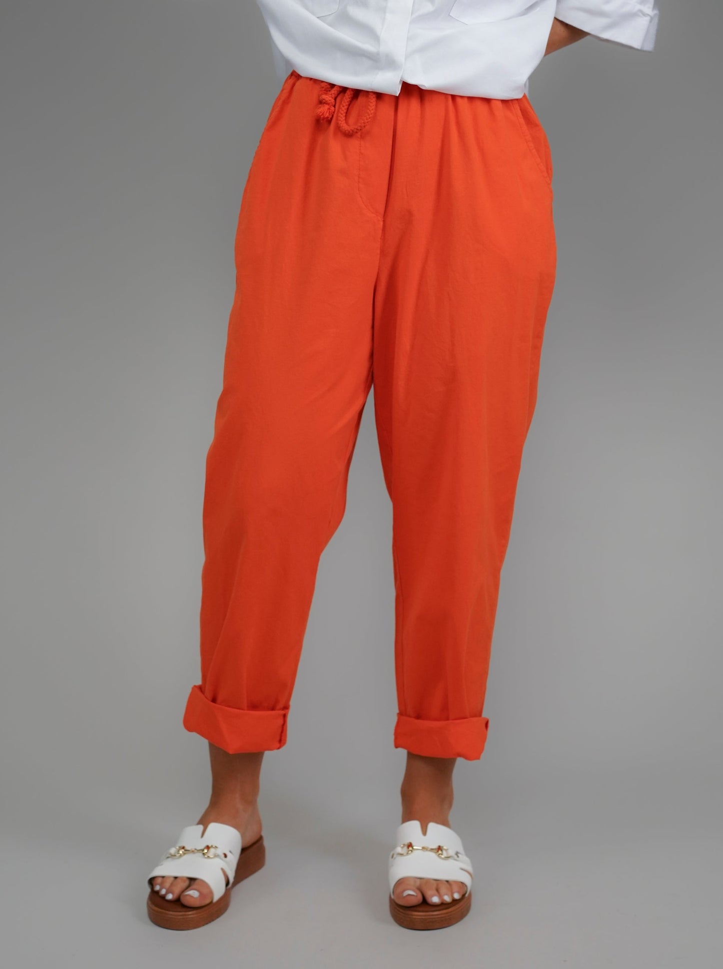 Pantalon été orange - 1050