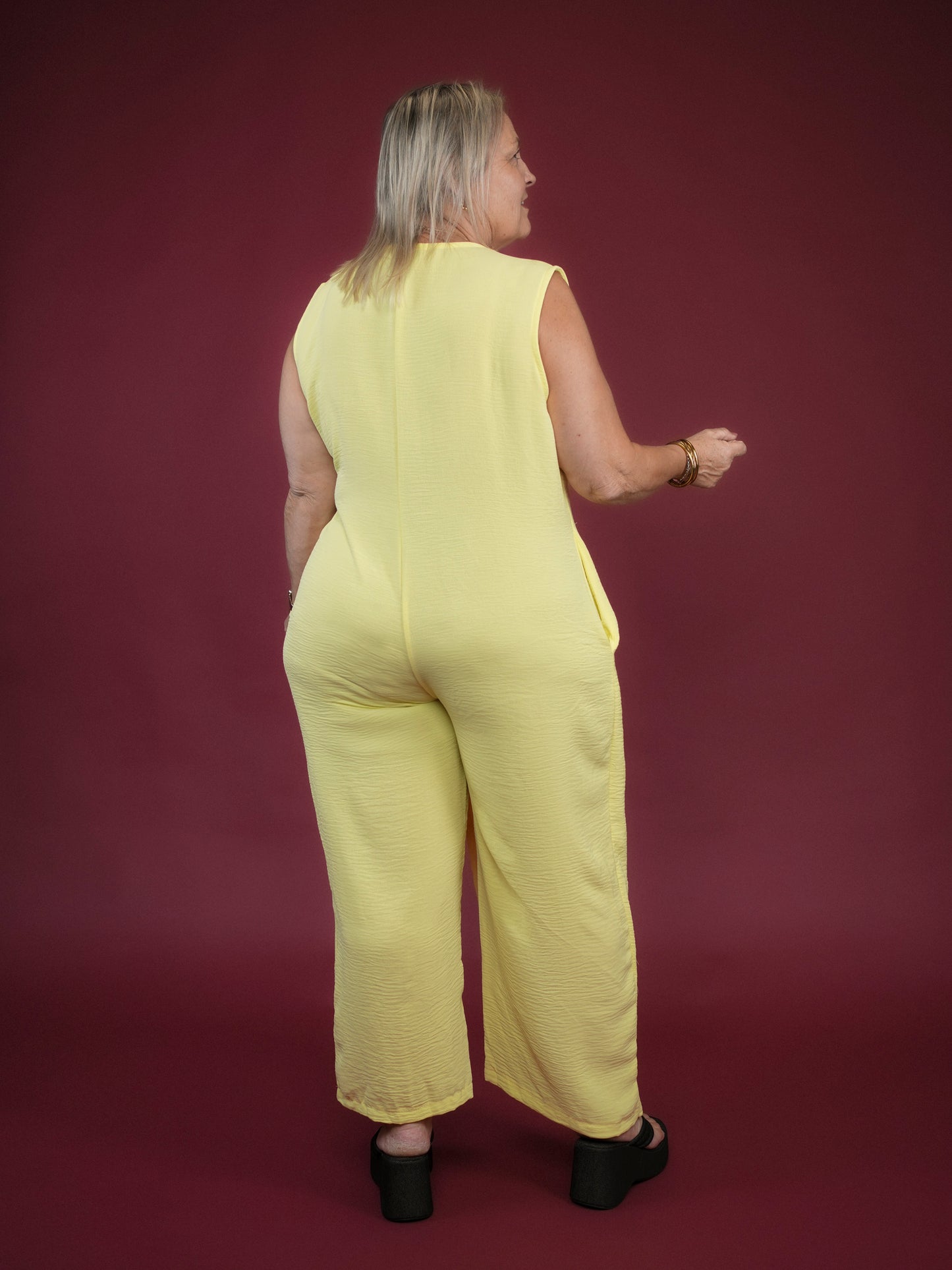Combinaison à pan jaune
