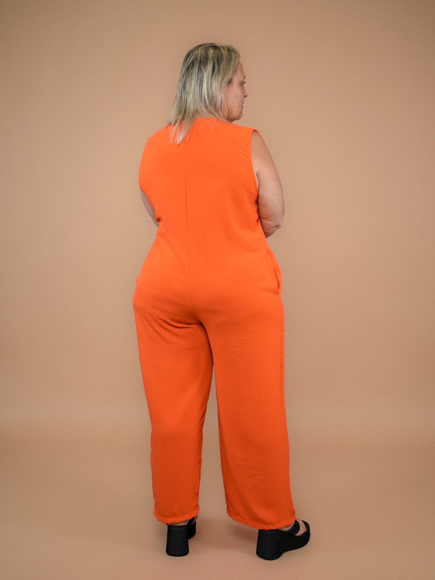 Combinaison à pan orange