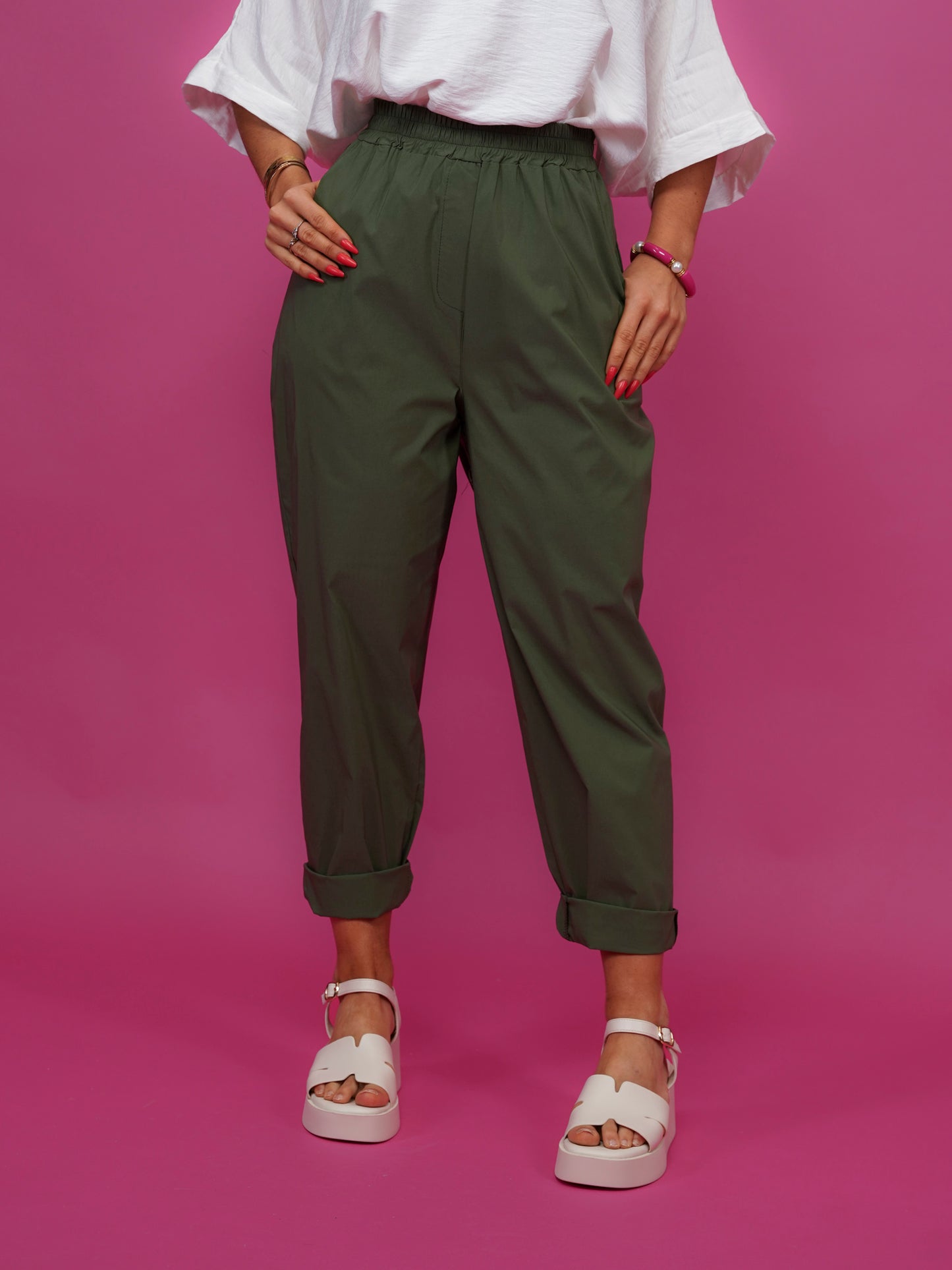 Pantalon extensible Nomad kaki - 1671