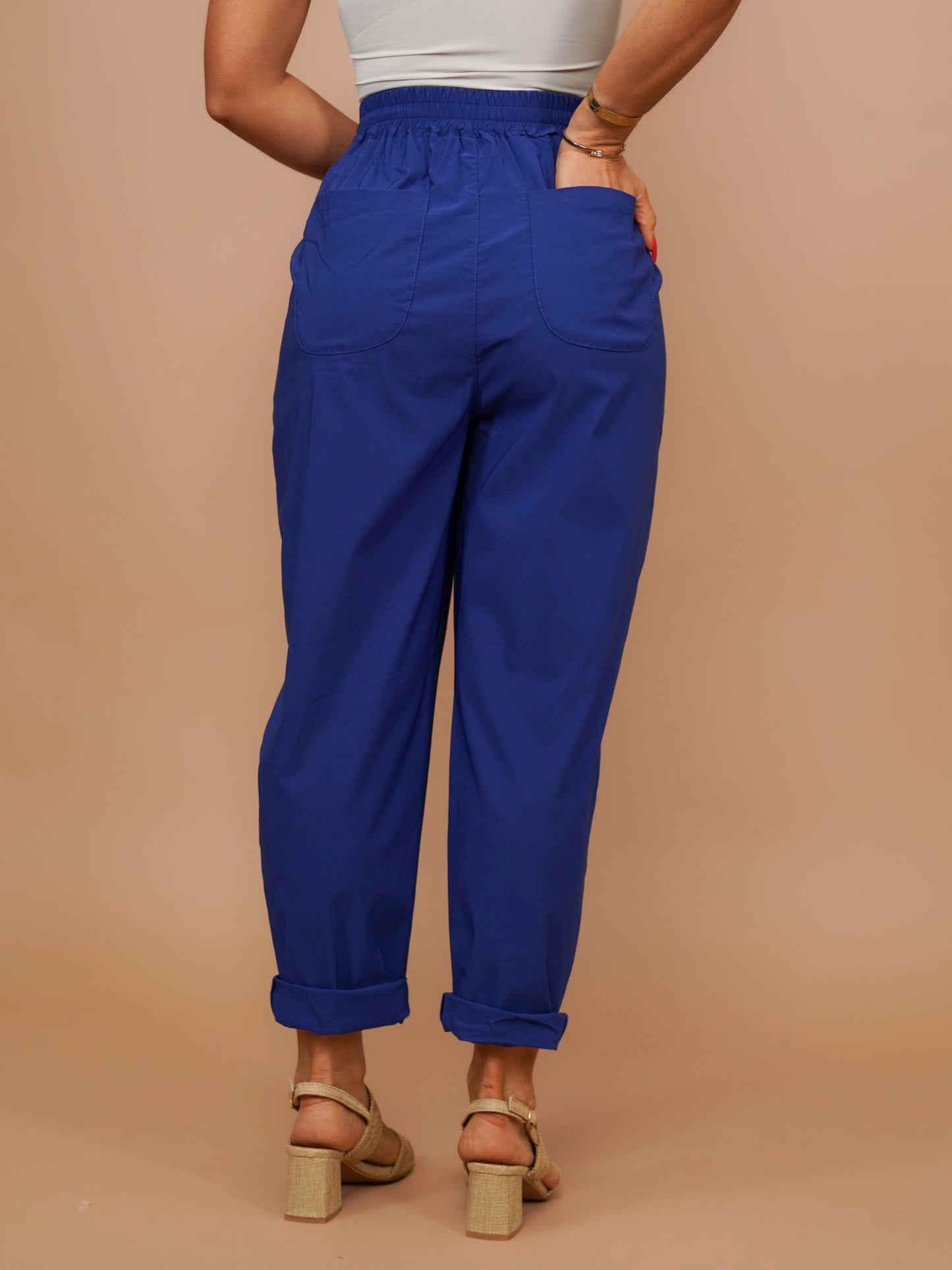 Pantalon extensible Nomad bleu roi - 1671