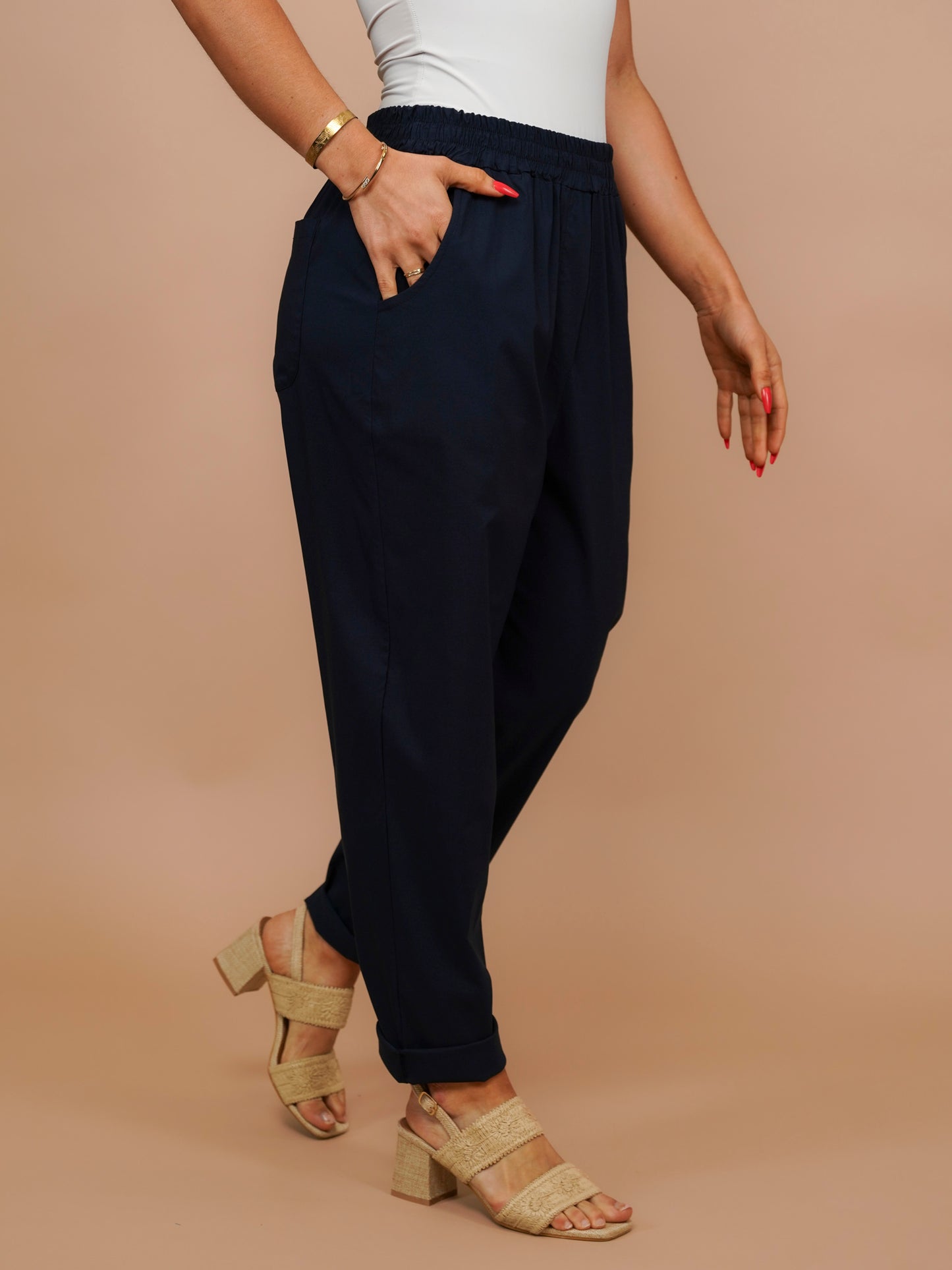 Pantalon extensible Nomad marine - 1671