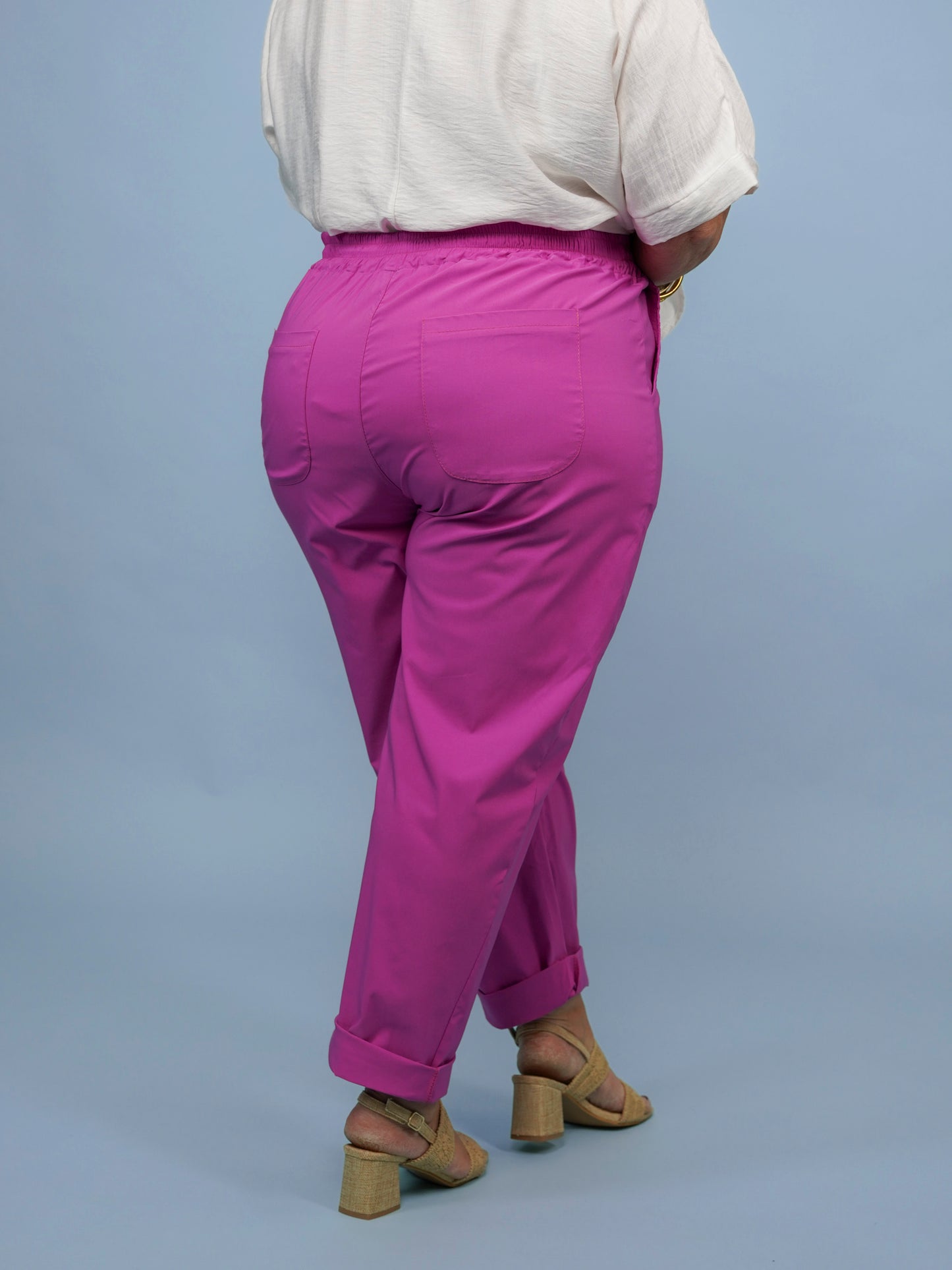 Pantalon extensible Nomad fuchsia - 1671
