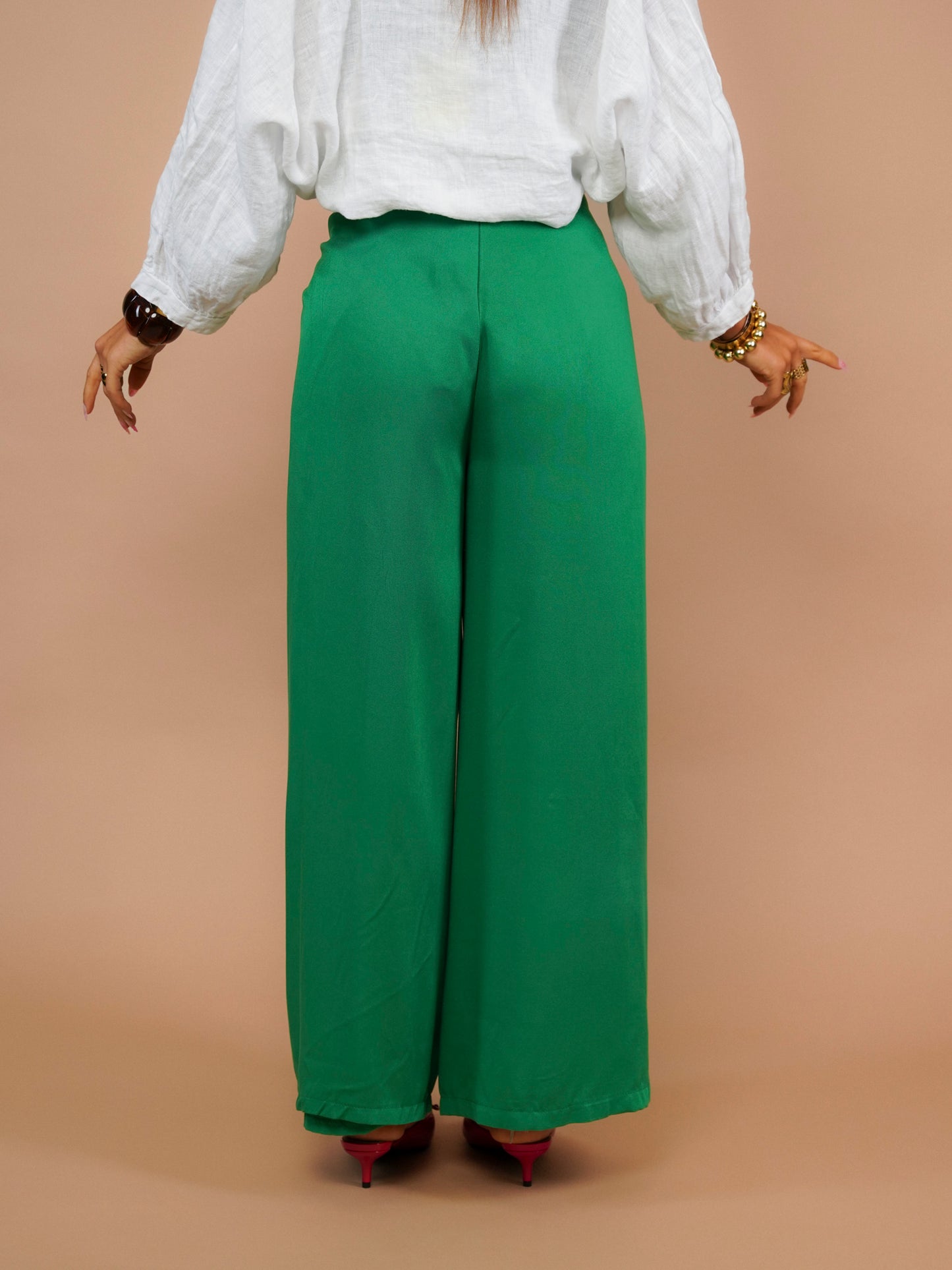 Pantalon multiposition vert