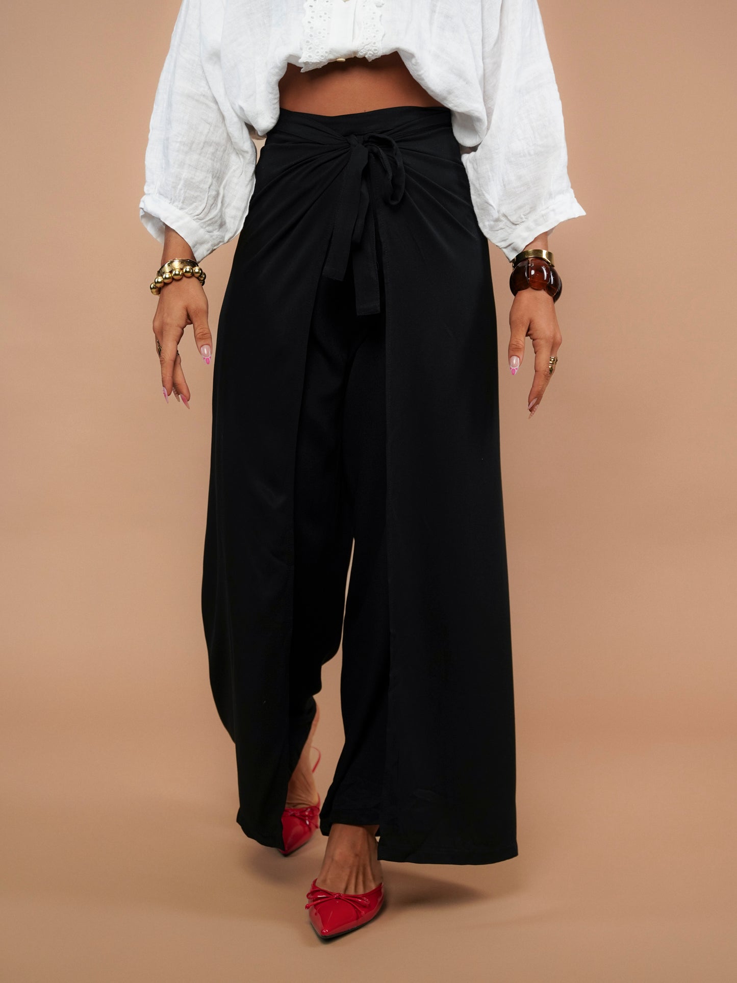 Pantalon multiposition noir