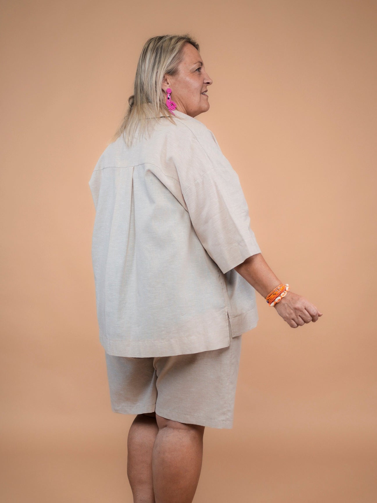 Chemise beige - 1860