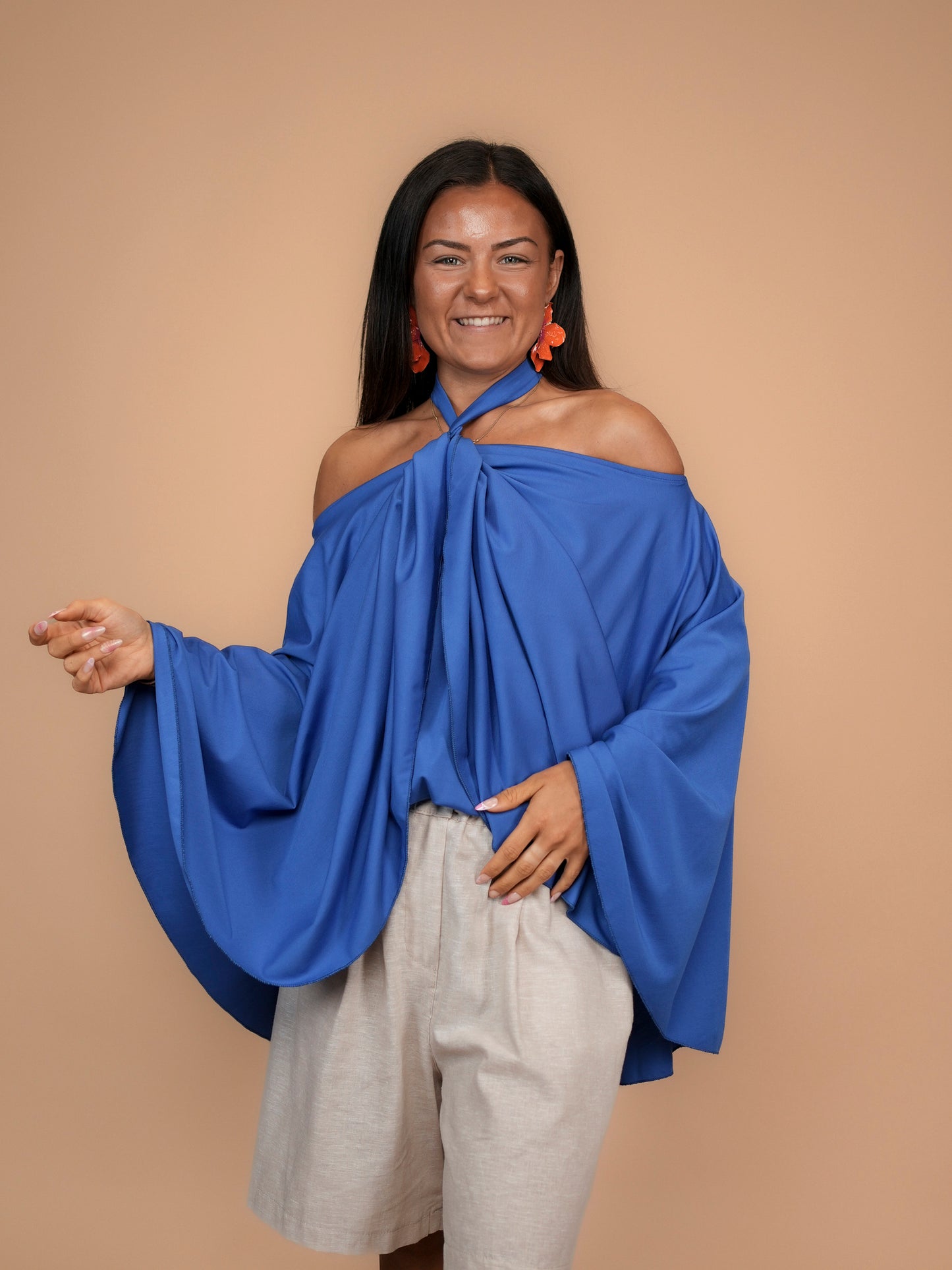 Top modulable 3-en-1 bleu roi - 1789