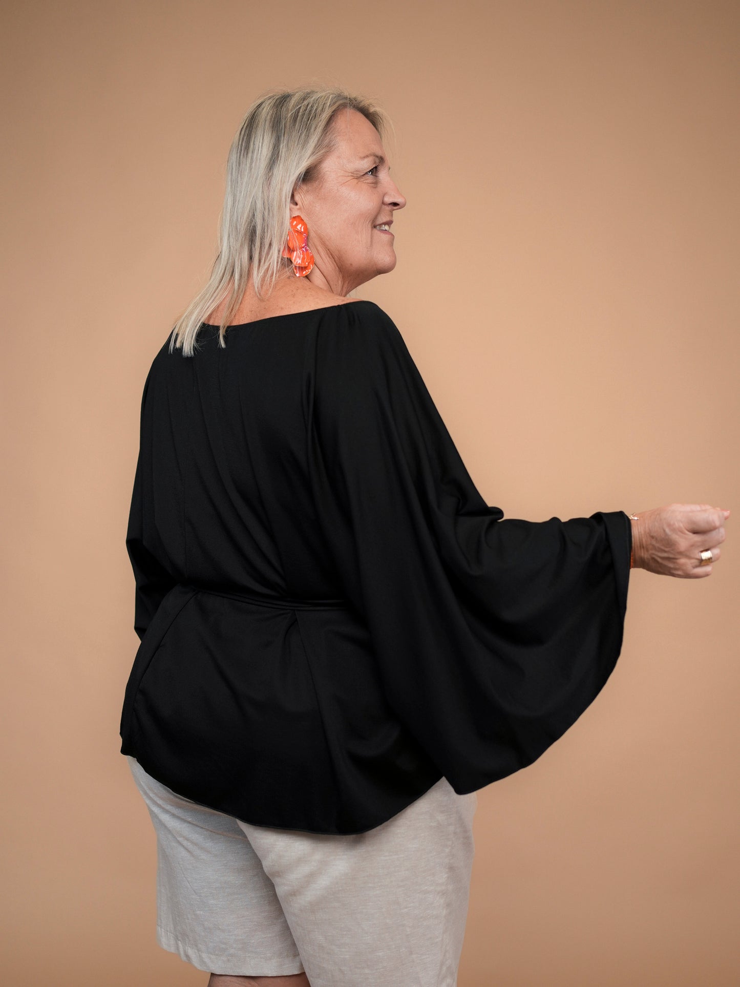 Top modulable 3-en-1 noir - 1789