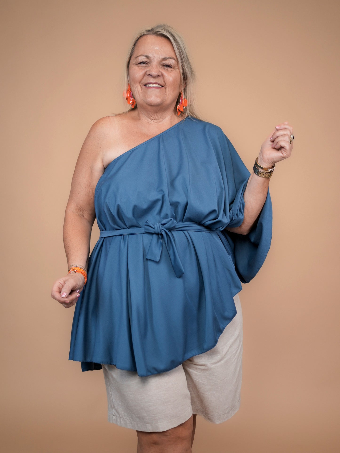 Top modulable 3-en-1 bleu lagon - 1789