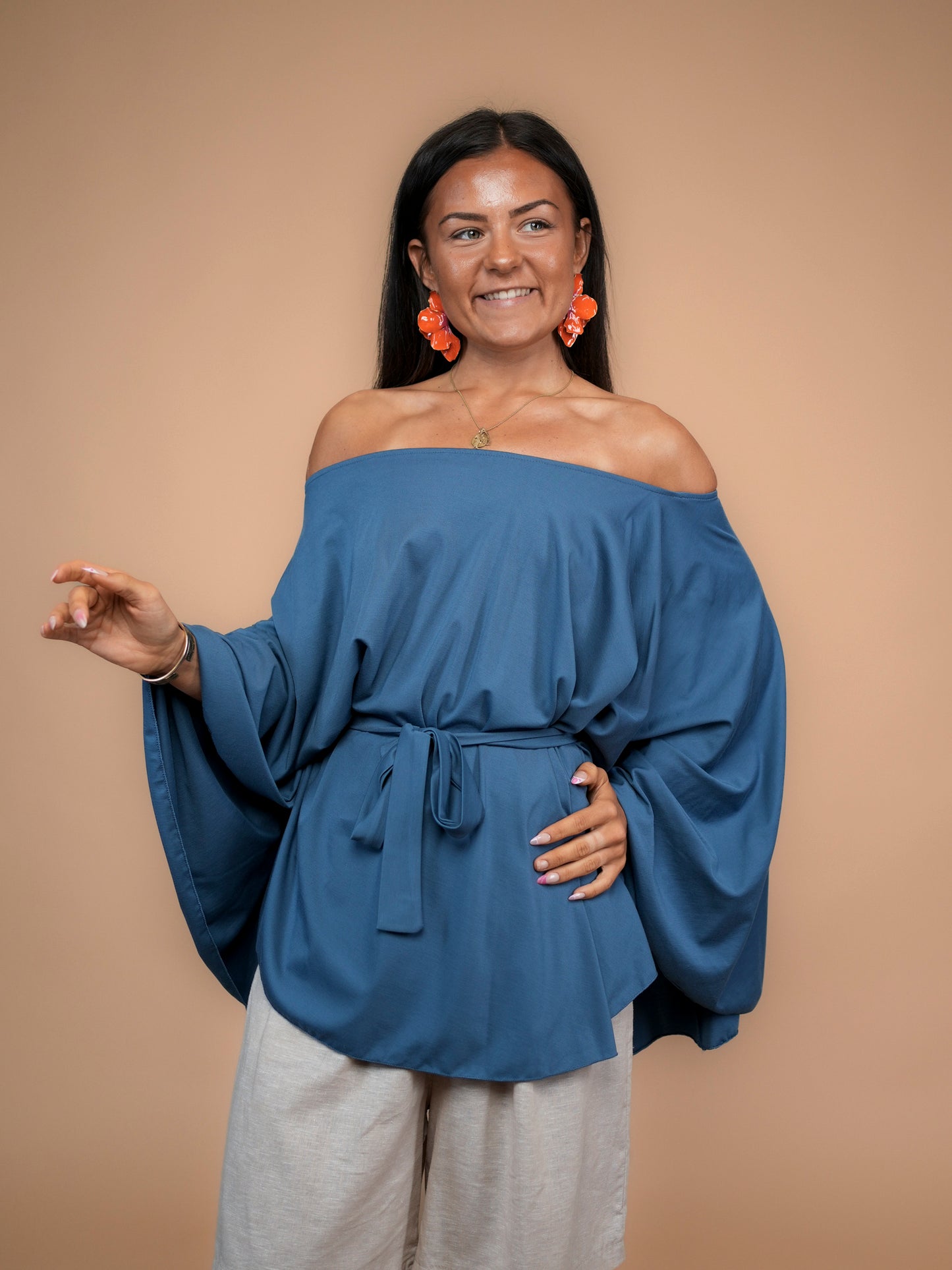 Top modulable 3-en-1 bleu lagon - 1789