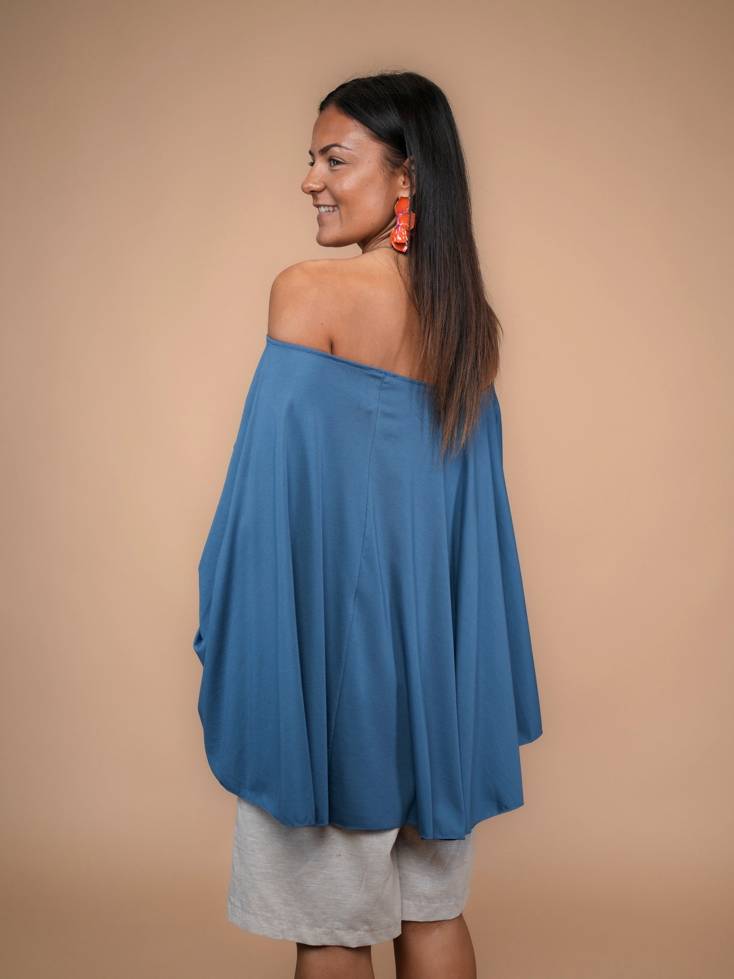 Top modulable 3-en-1 bleu lagon - 1789