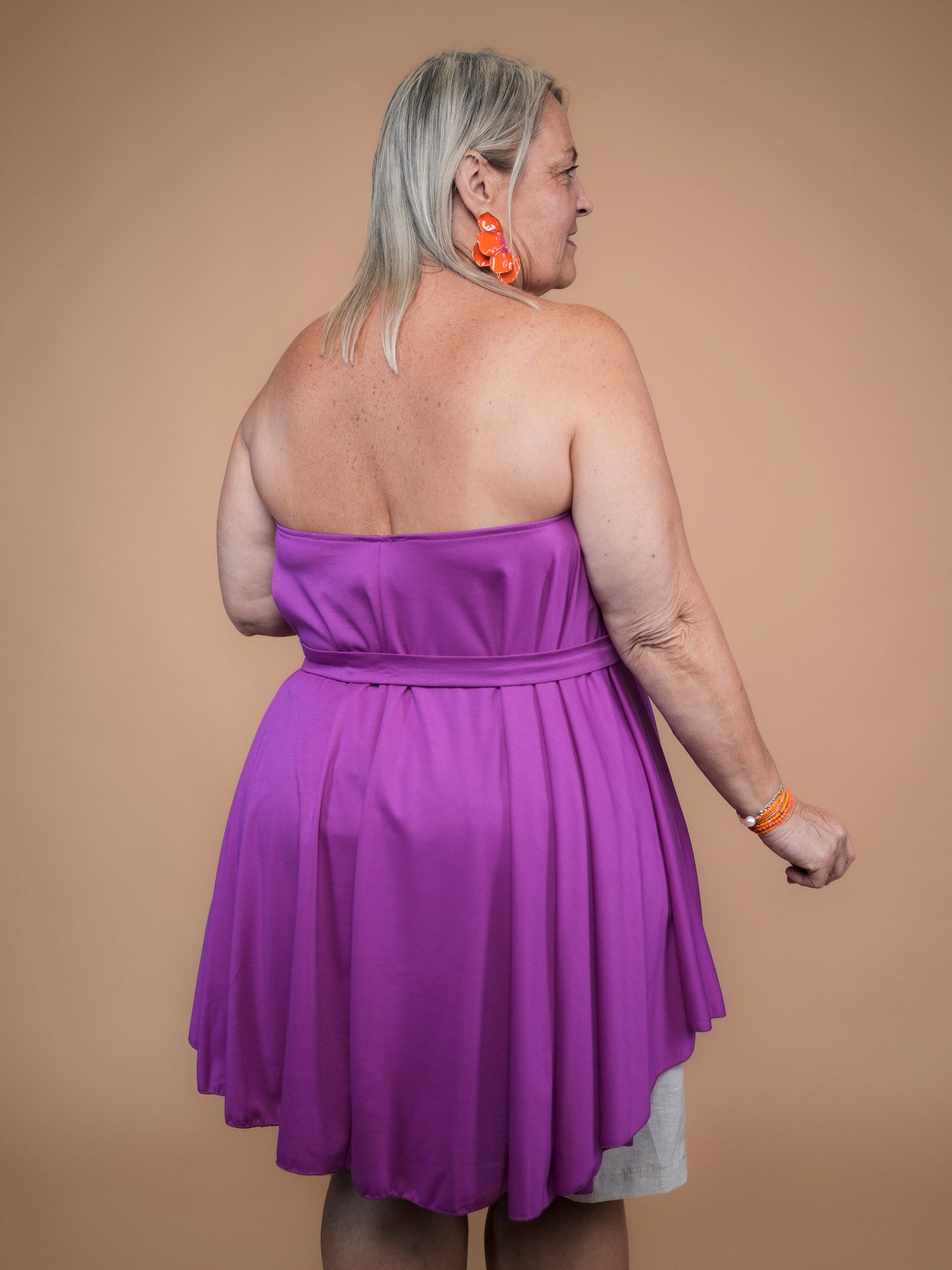 Top modulable 3-en-1 fuchsia - 1789