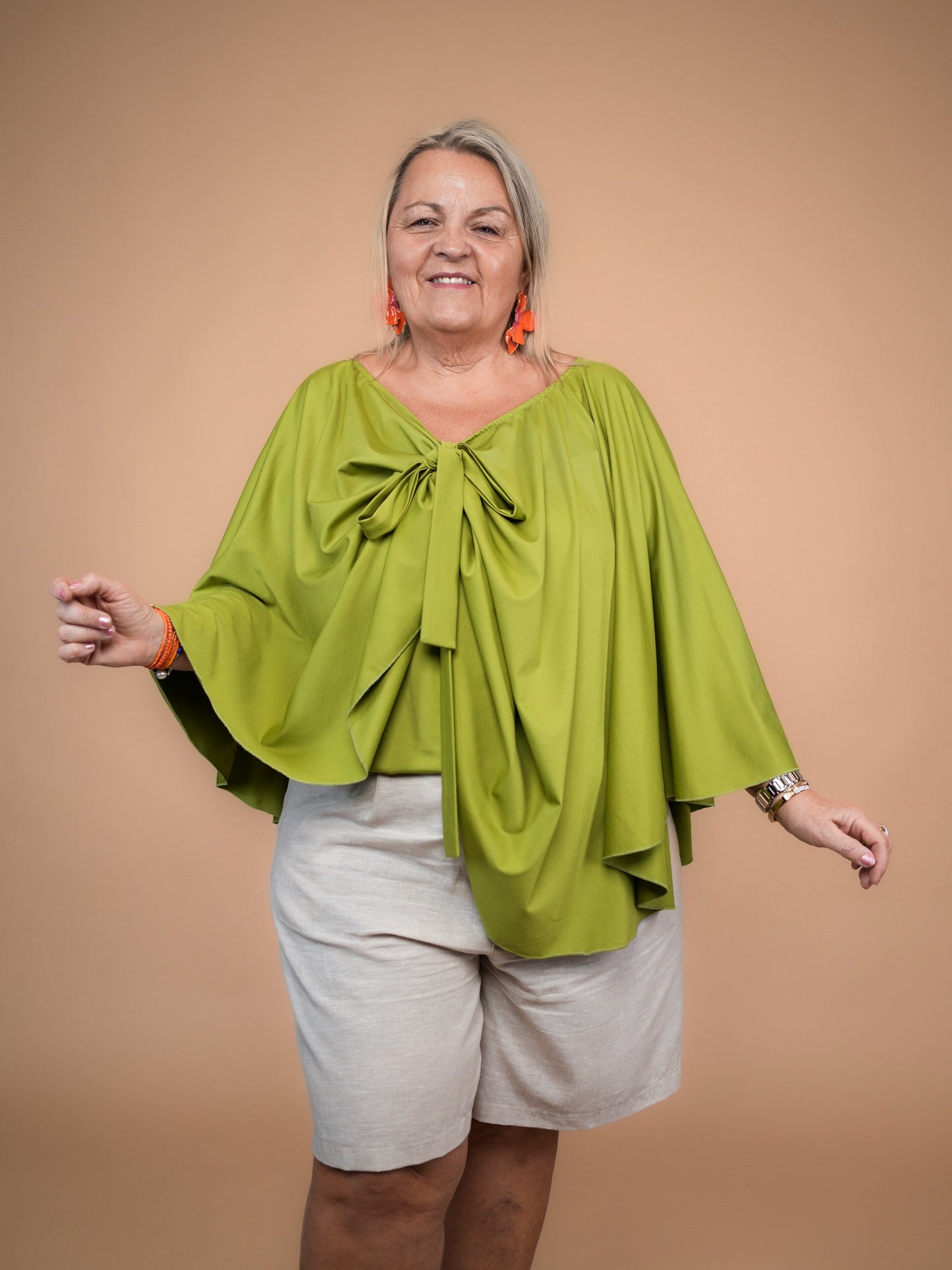 Top modulable 3-en-1 vert anis - 1789