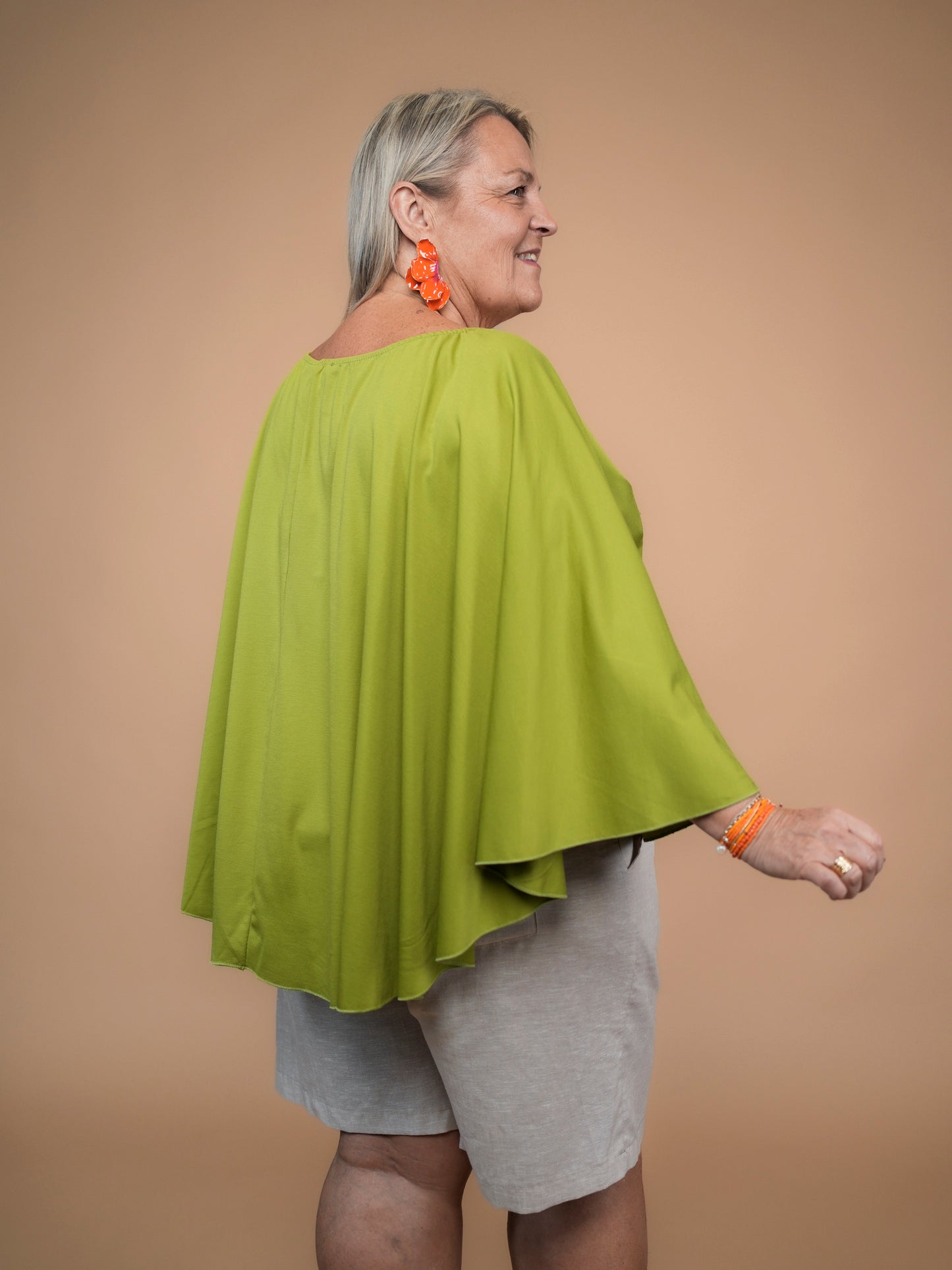 Top modulable 3-en-1 vert anis - 1789