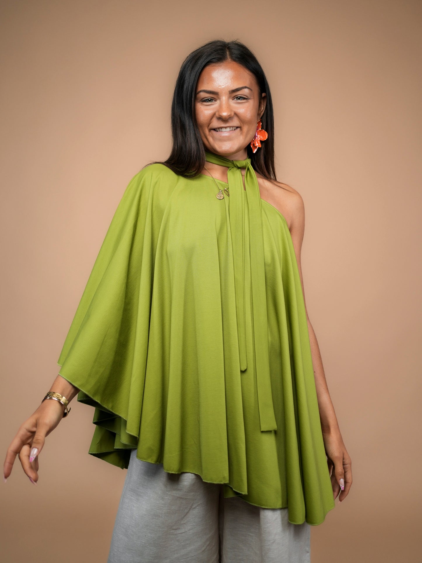 Top modulable 3-en-1 vert anis - 1789