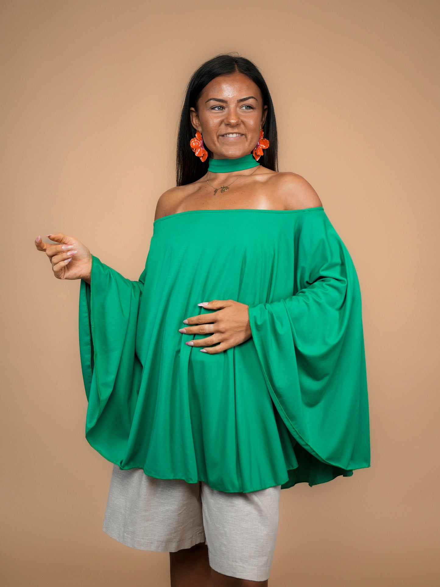 Top modulable 3-en-1 vert - 1789