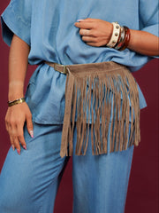 Ceinture à franges