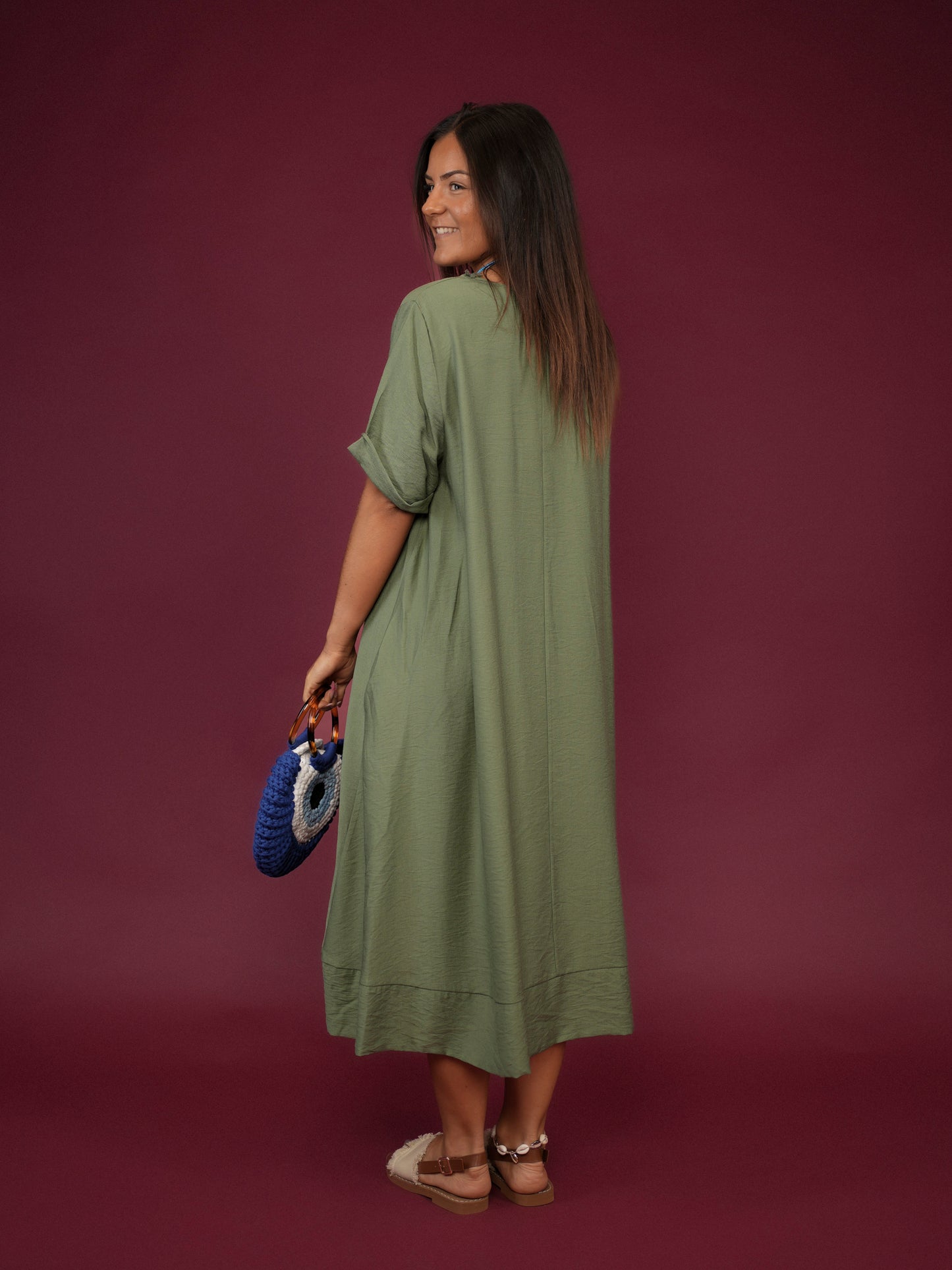Robe t-shirt tilleul