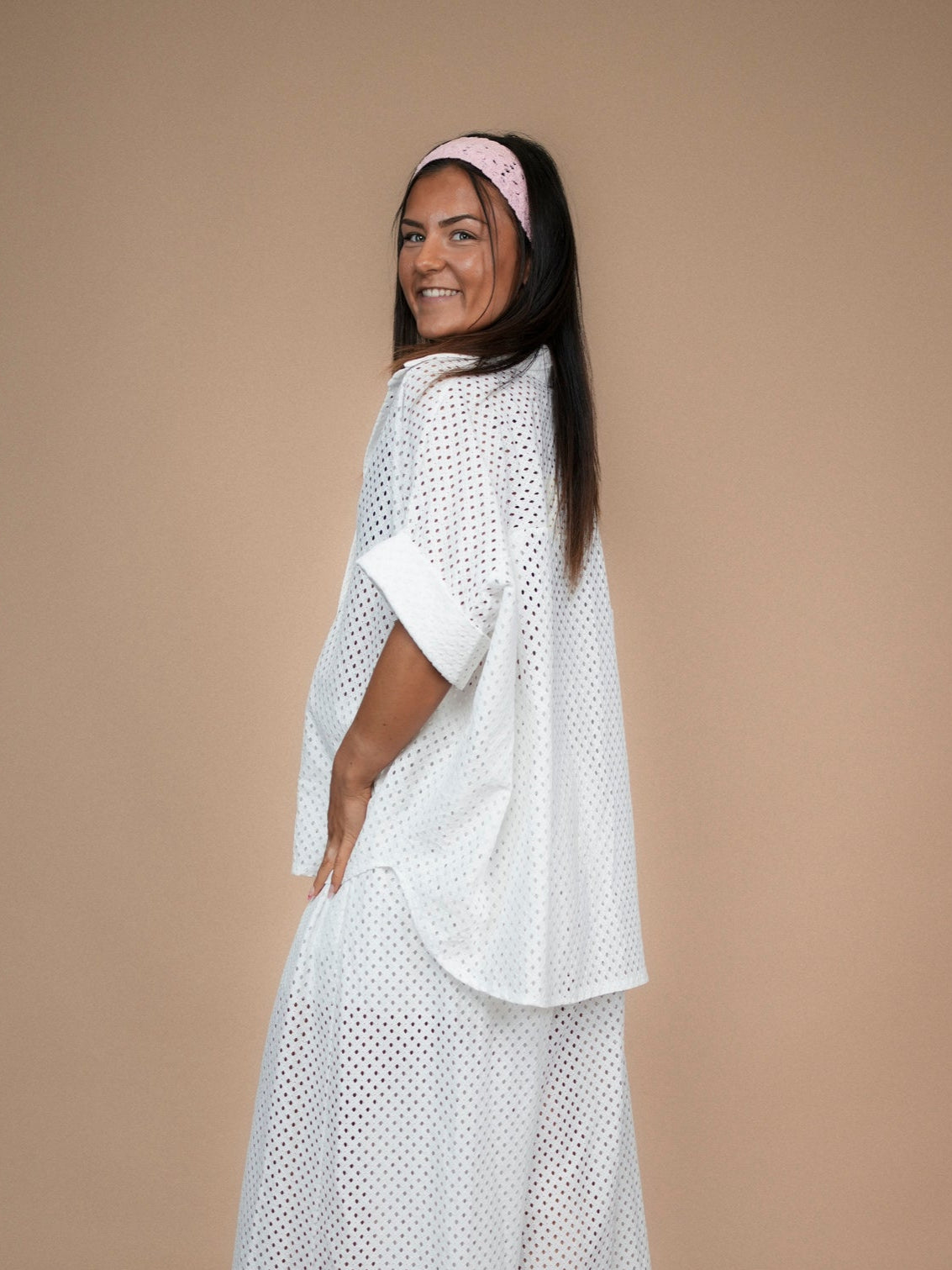 Chemise ajourée