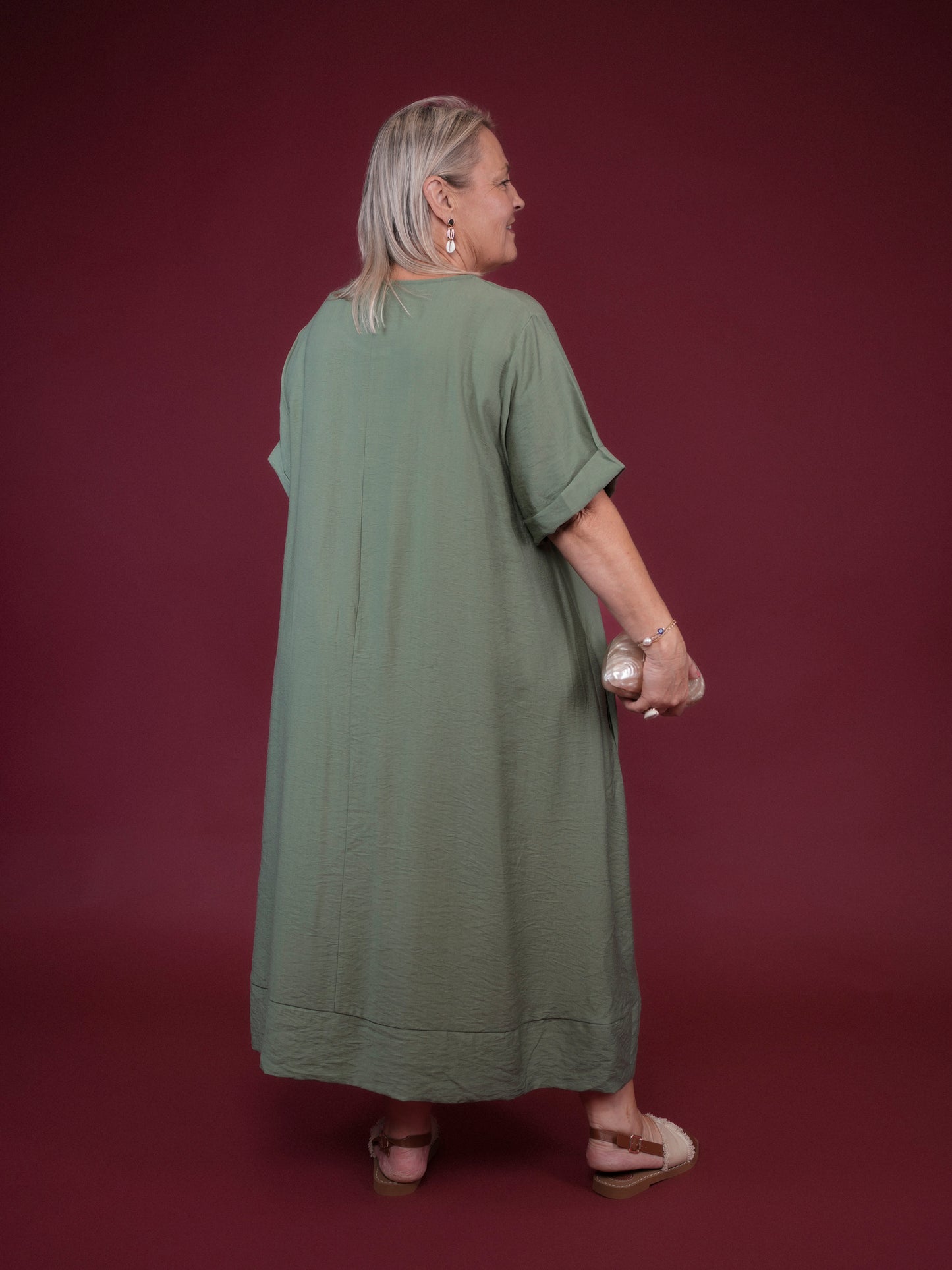 Robe t-shirt tilleul