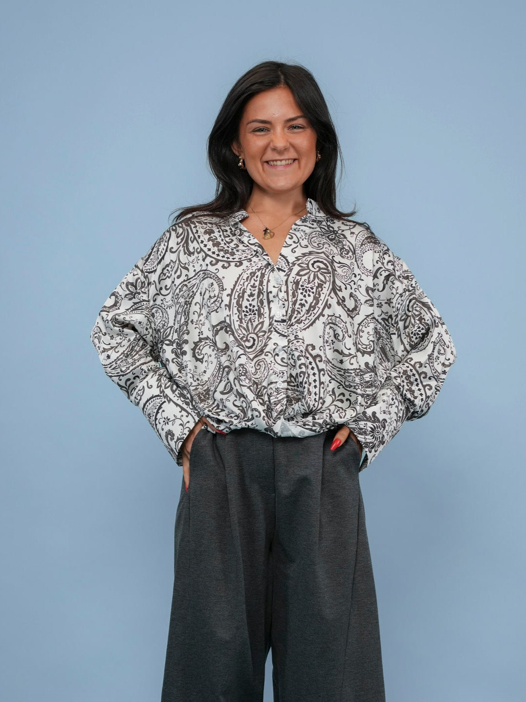 Blouse imprimé paisley